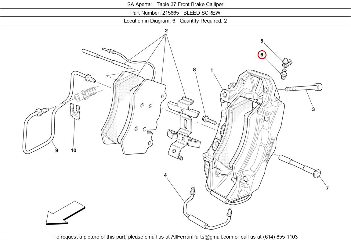 Ferrari Part 215665