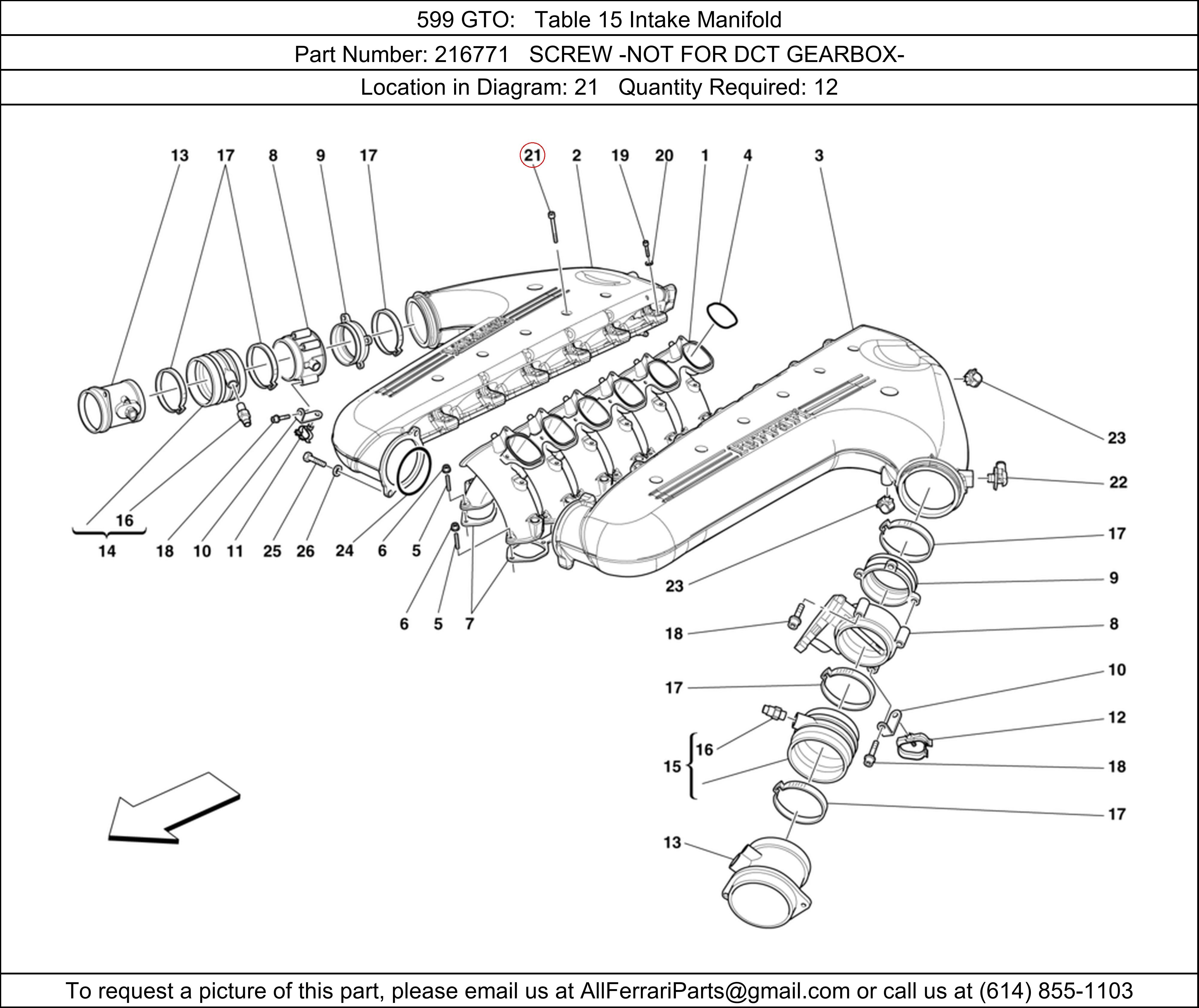 Ferrari Part 216771