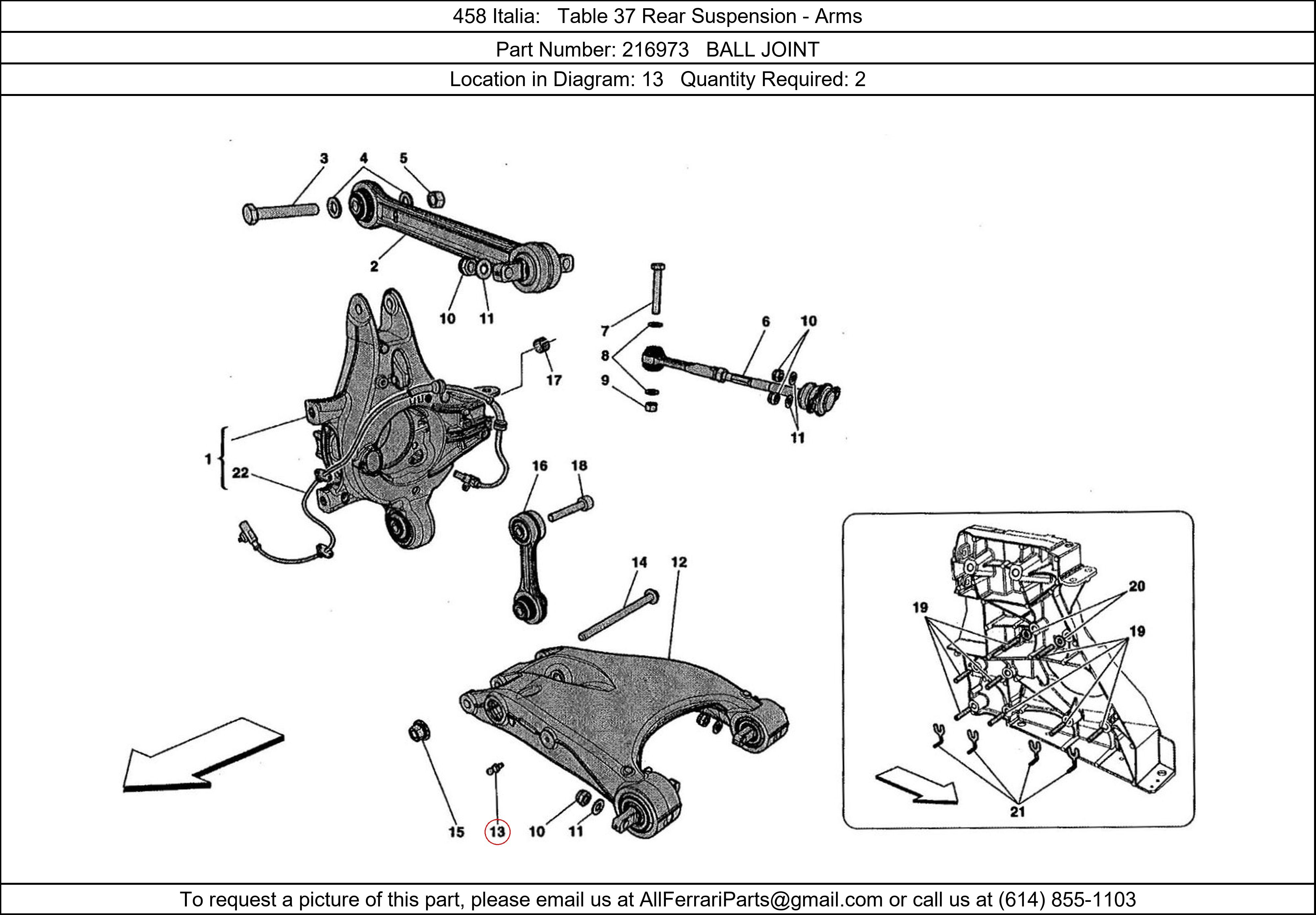 Ferrari Part 216973