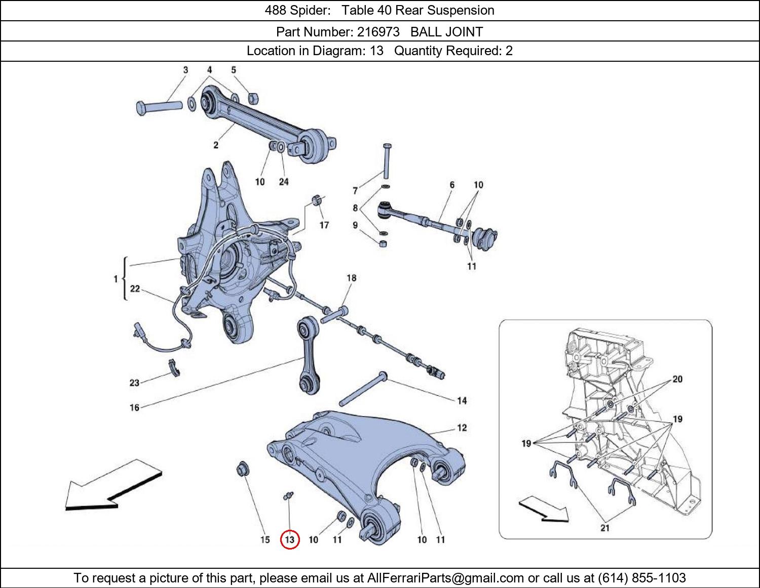 Ferrari Part 216973