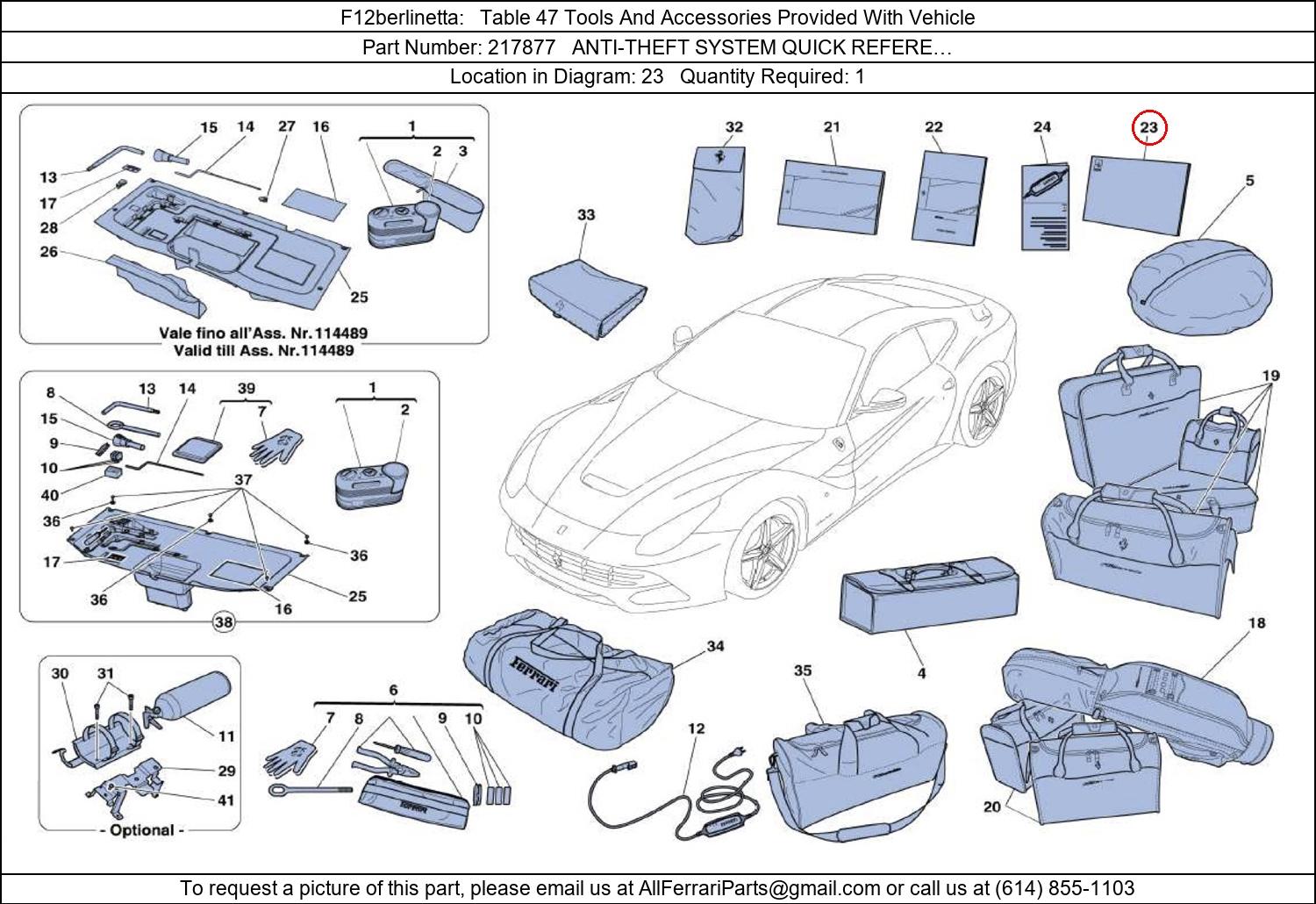 Ferrari Part 217877