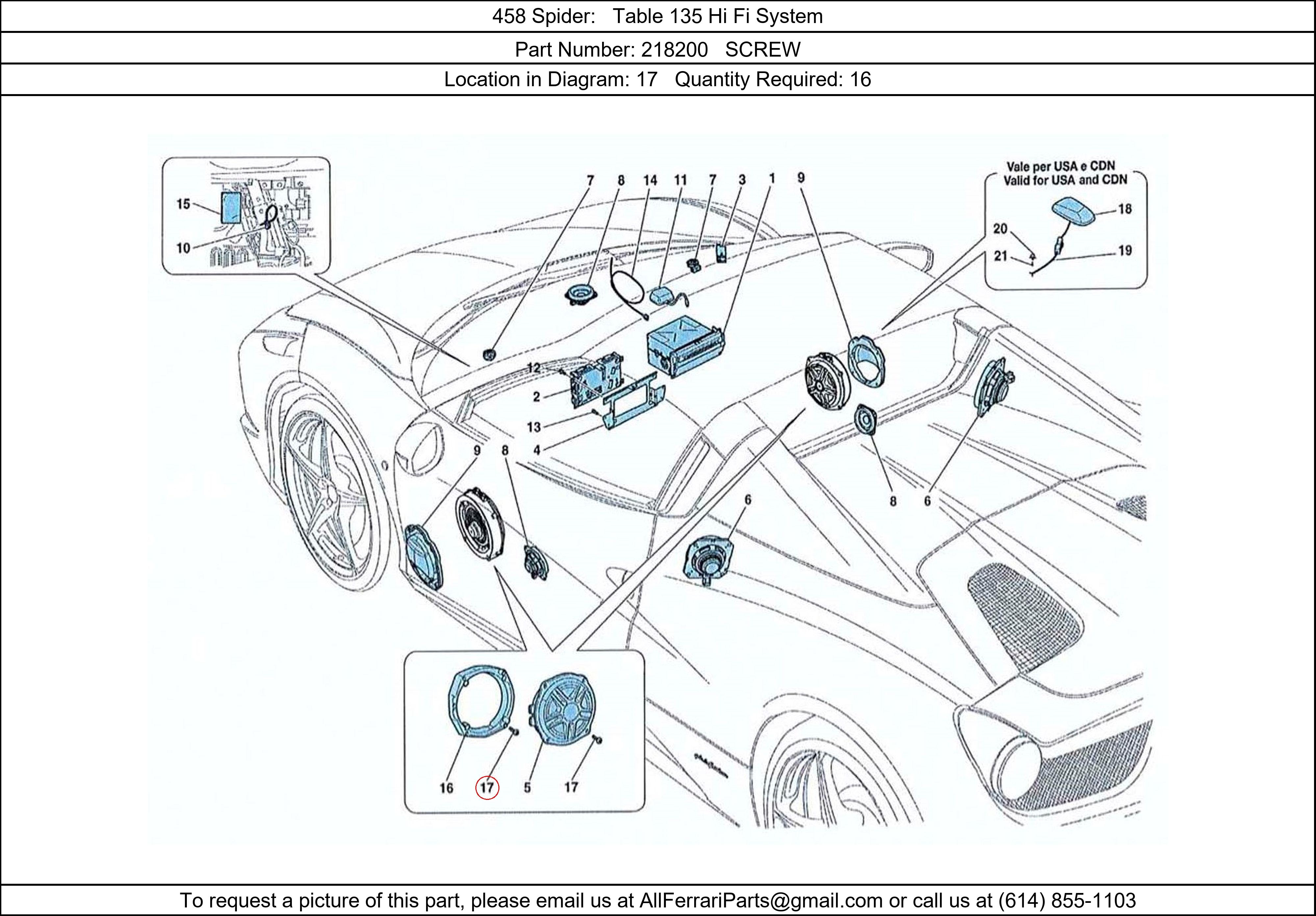 Ferrari Part 218200