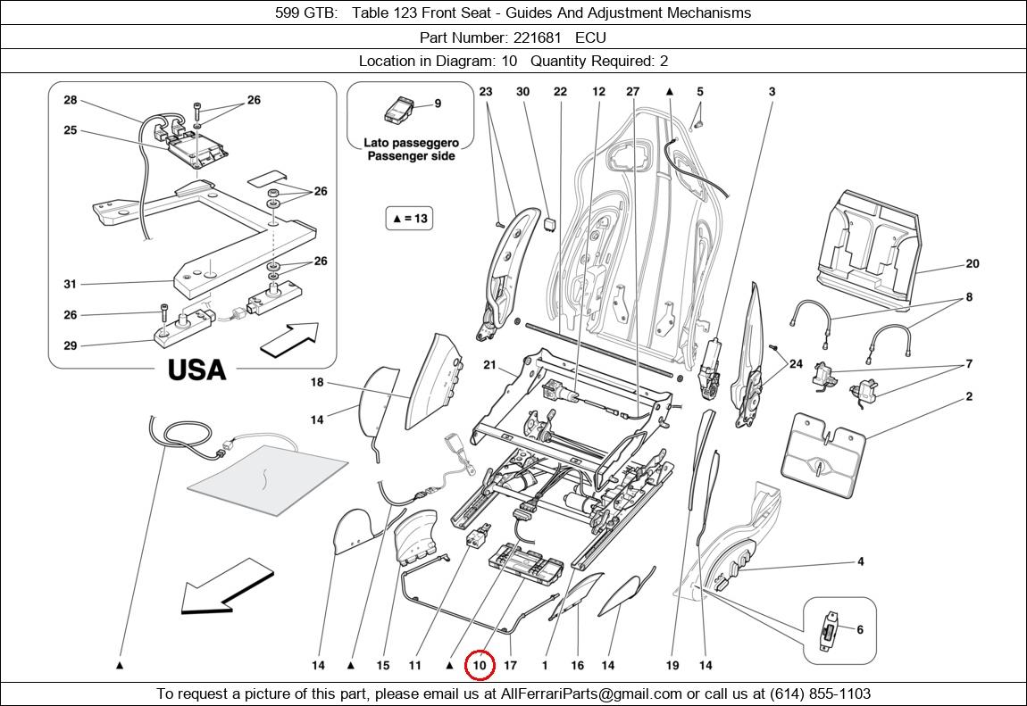 Ferrari Part 221681