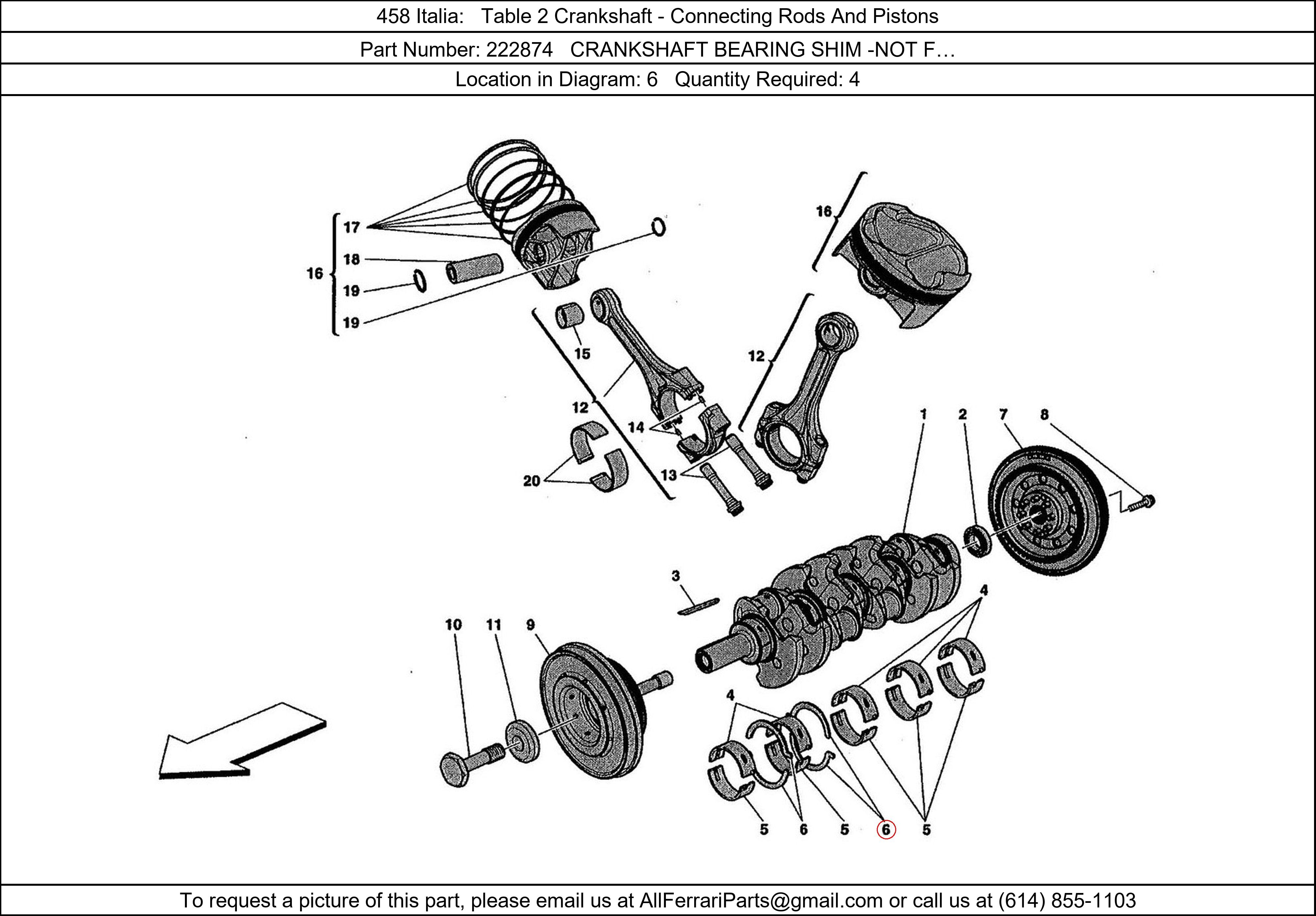 Ferrari Part 222874