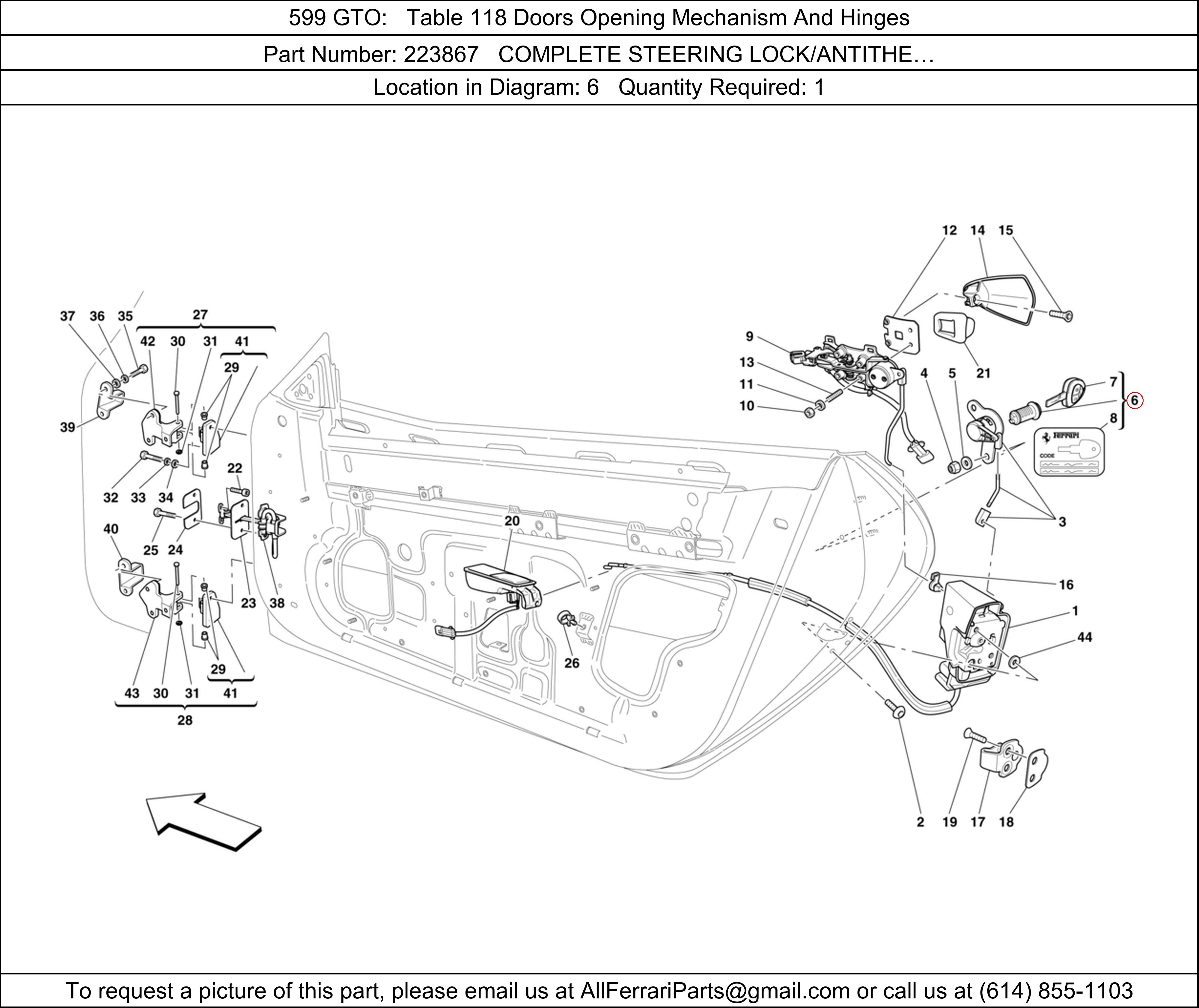 Ferrari Part 223867