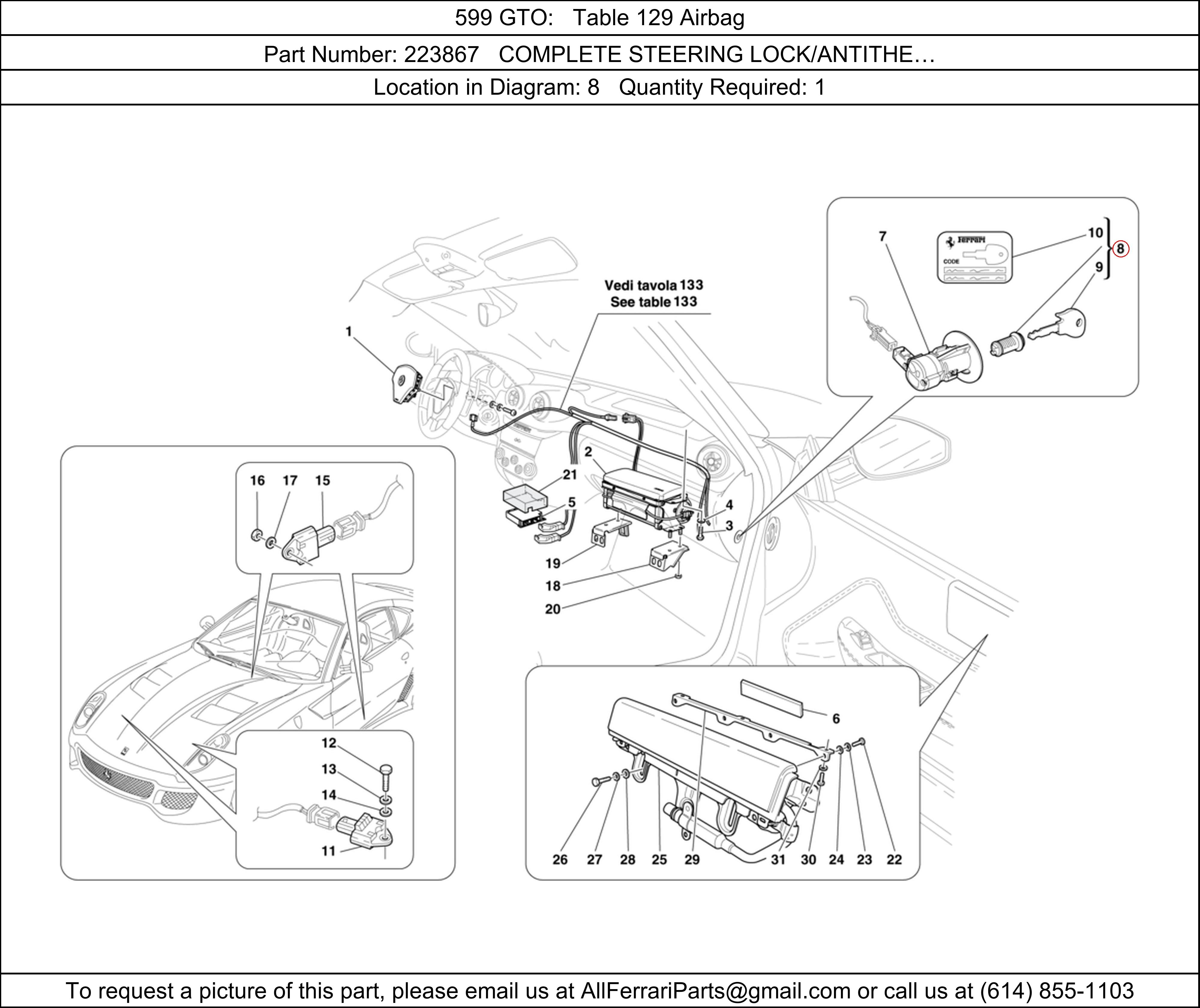 Ferrari Part 223867