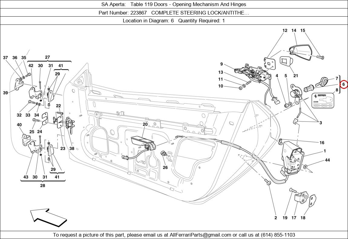 Ferrari Part 223867