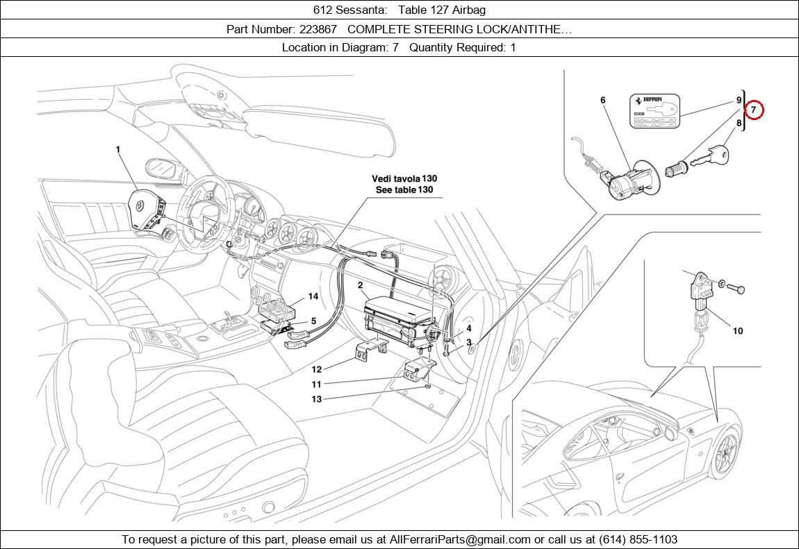 Ferrari Part 223867