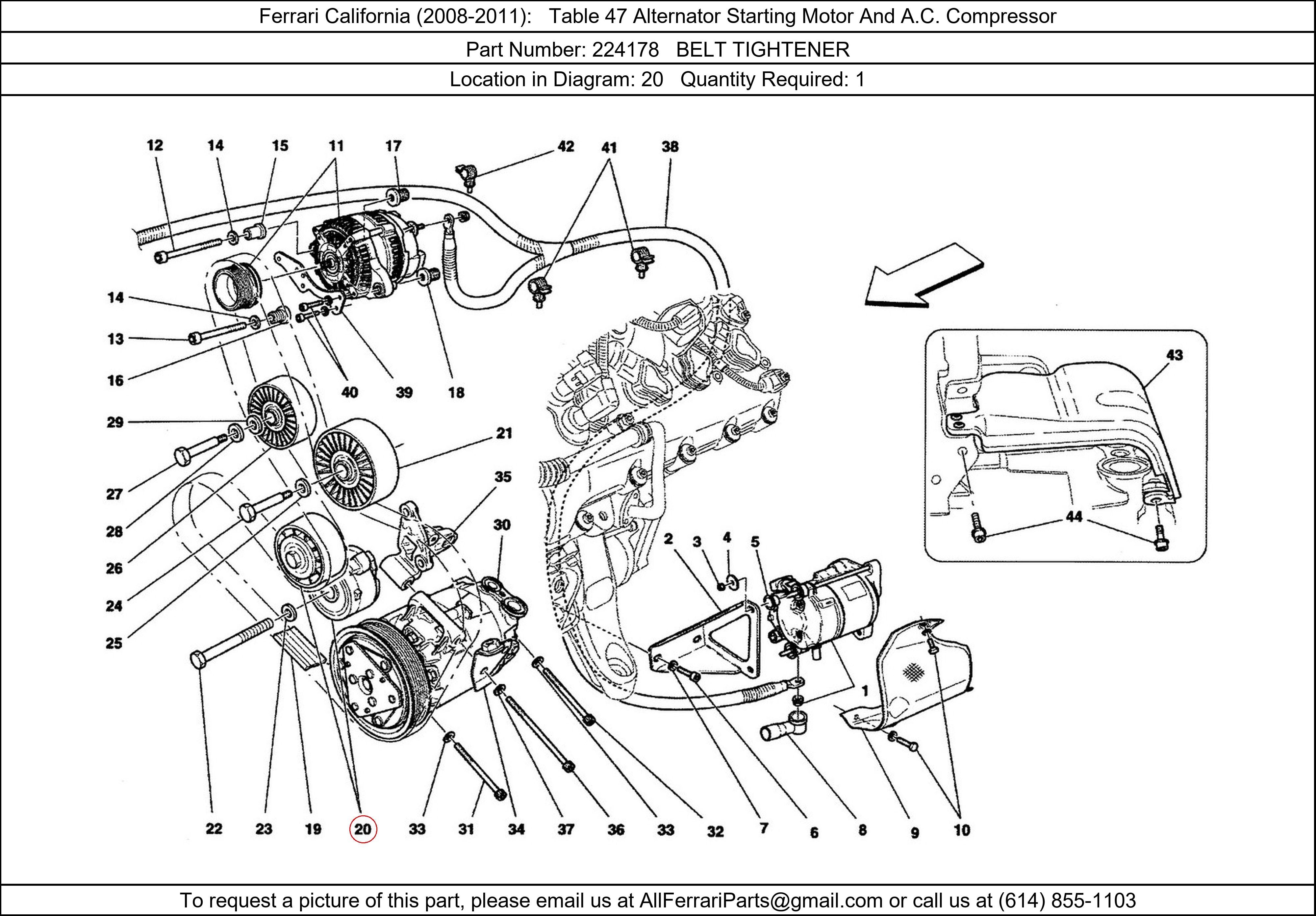 Ferrari Part 224178