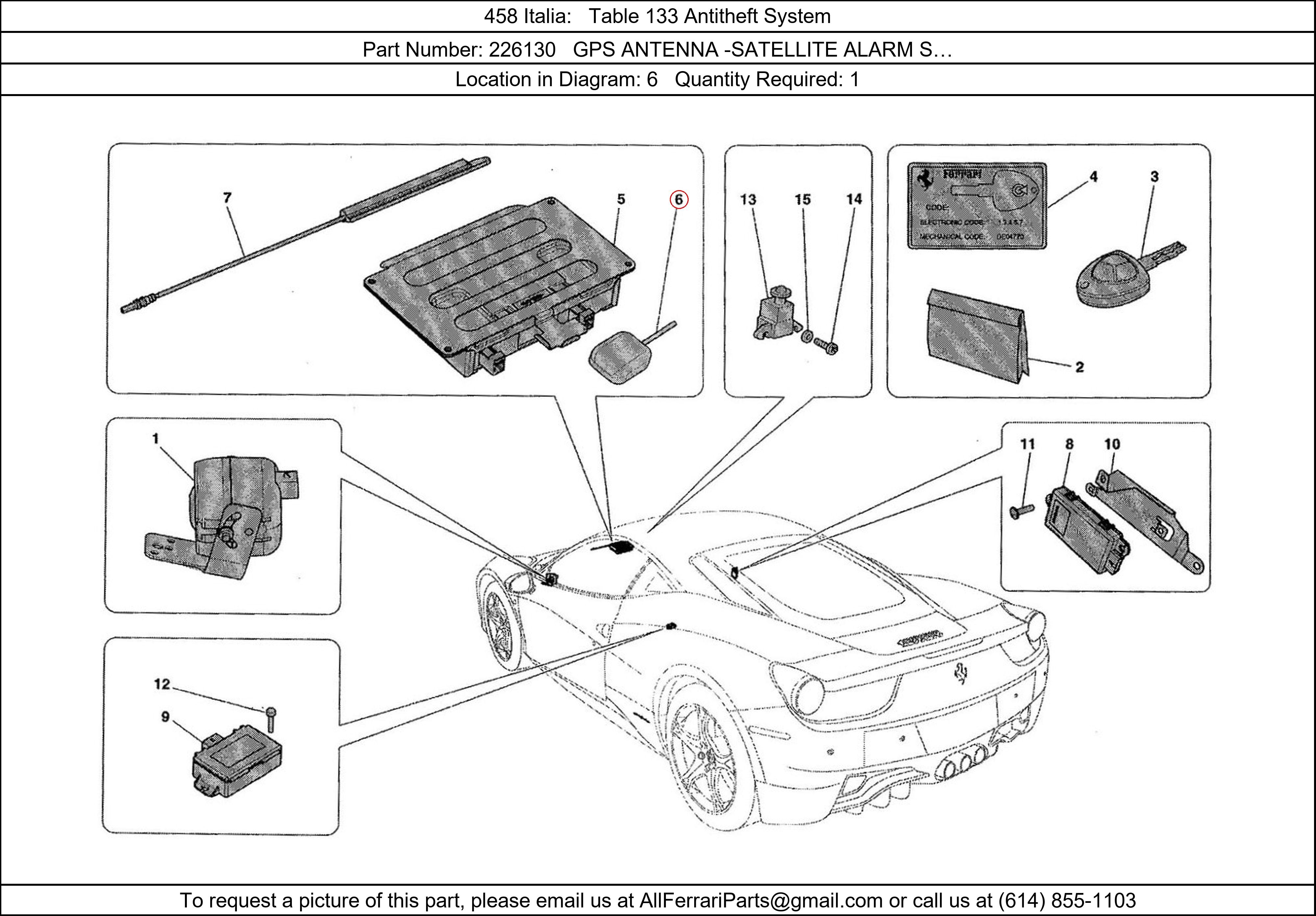 Ferrari Part 226130