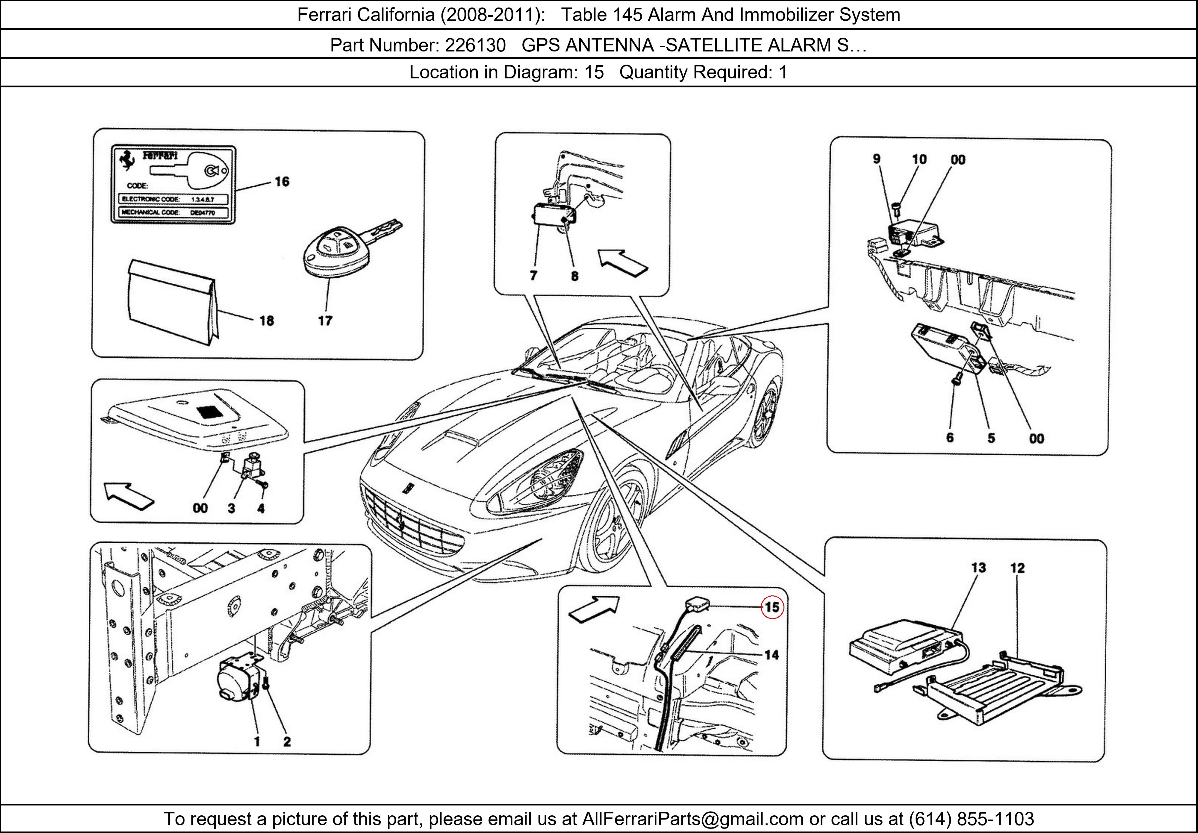 Ferrari Part 226130