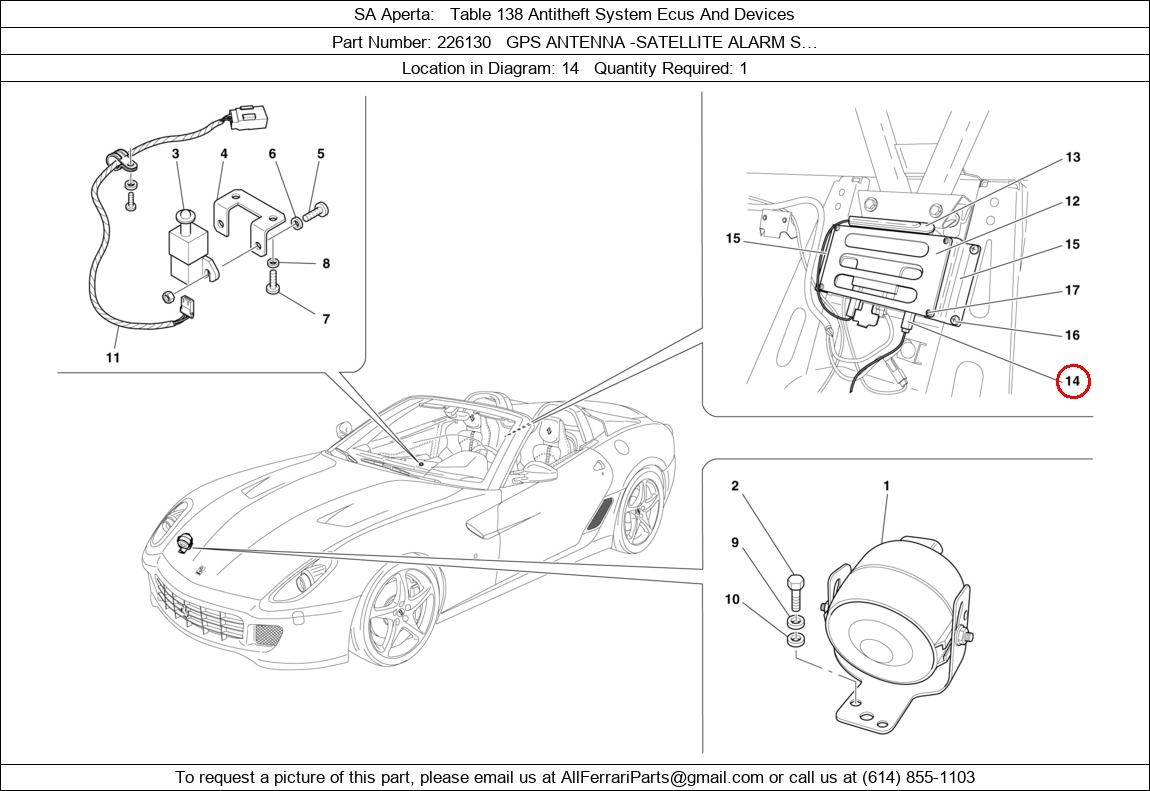 Ferrari Part 226130