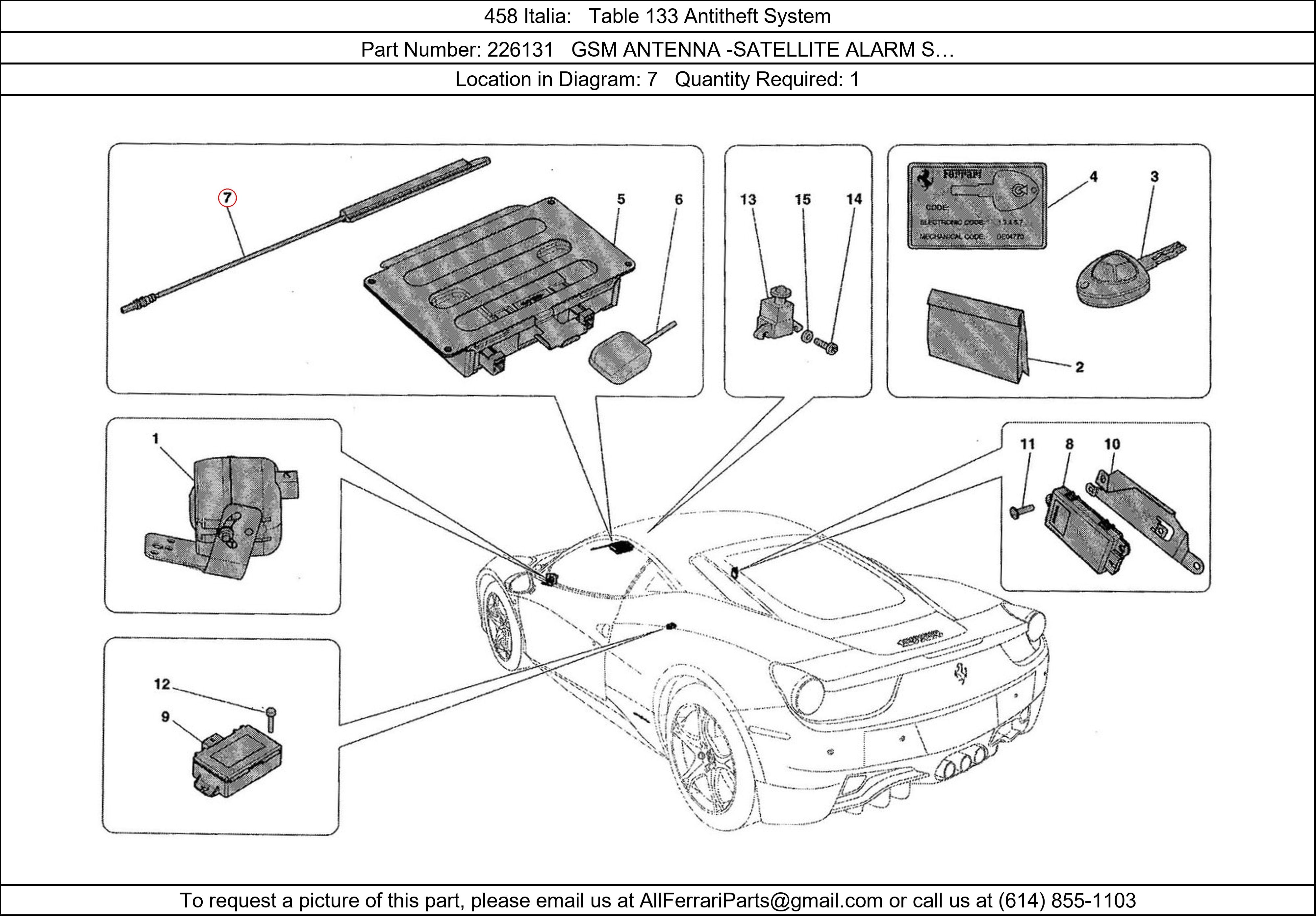 Ferrari Part 226131