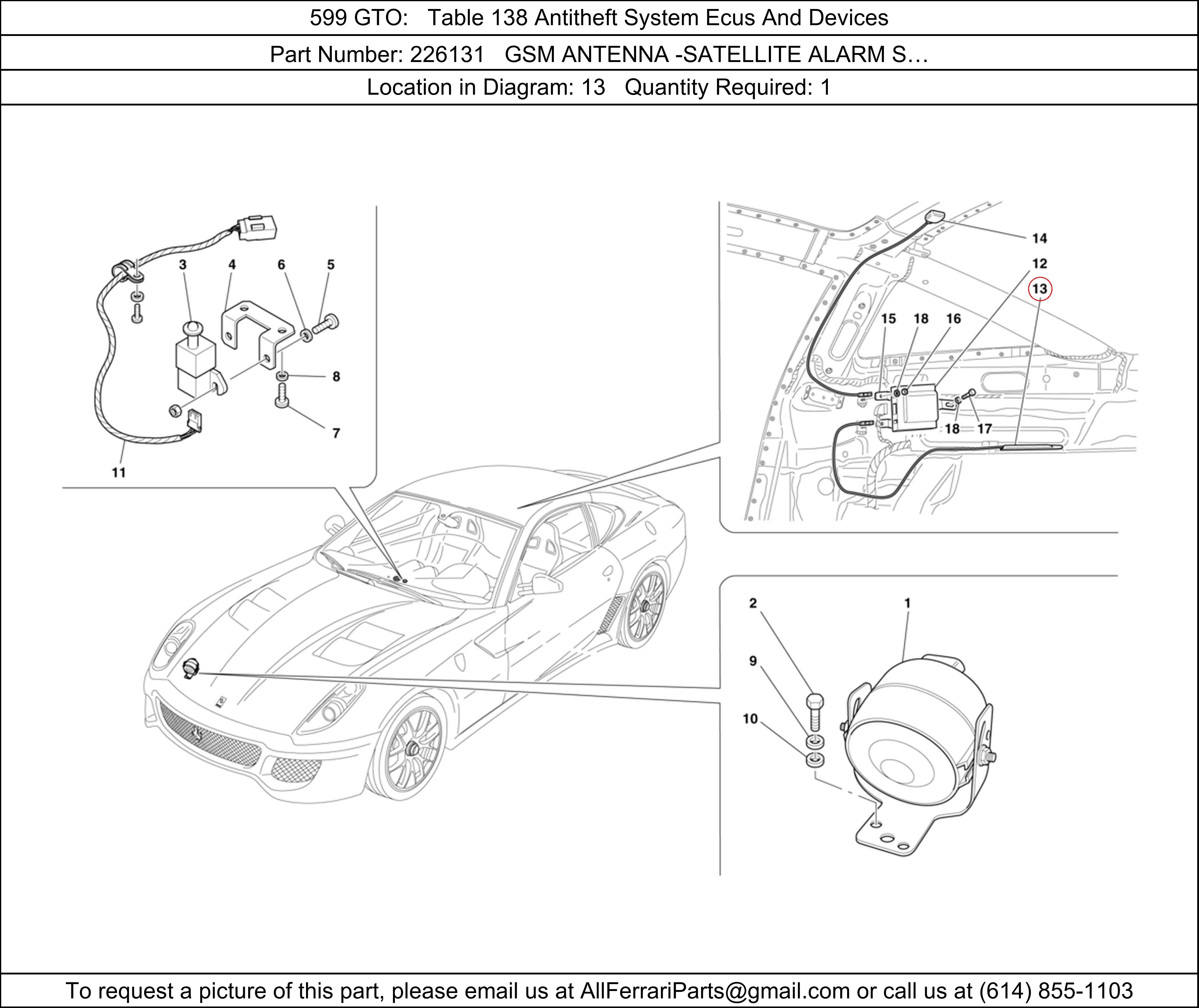 Ferrari Part 226131