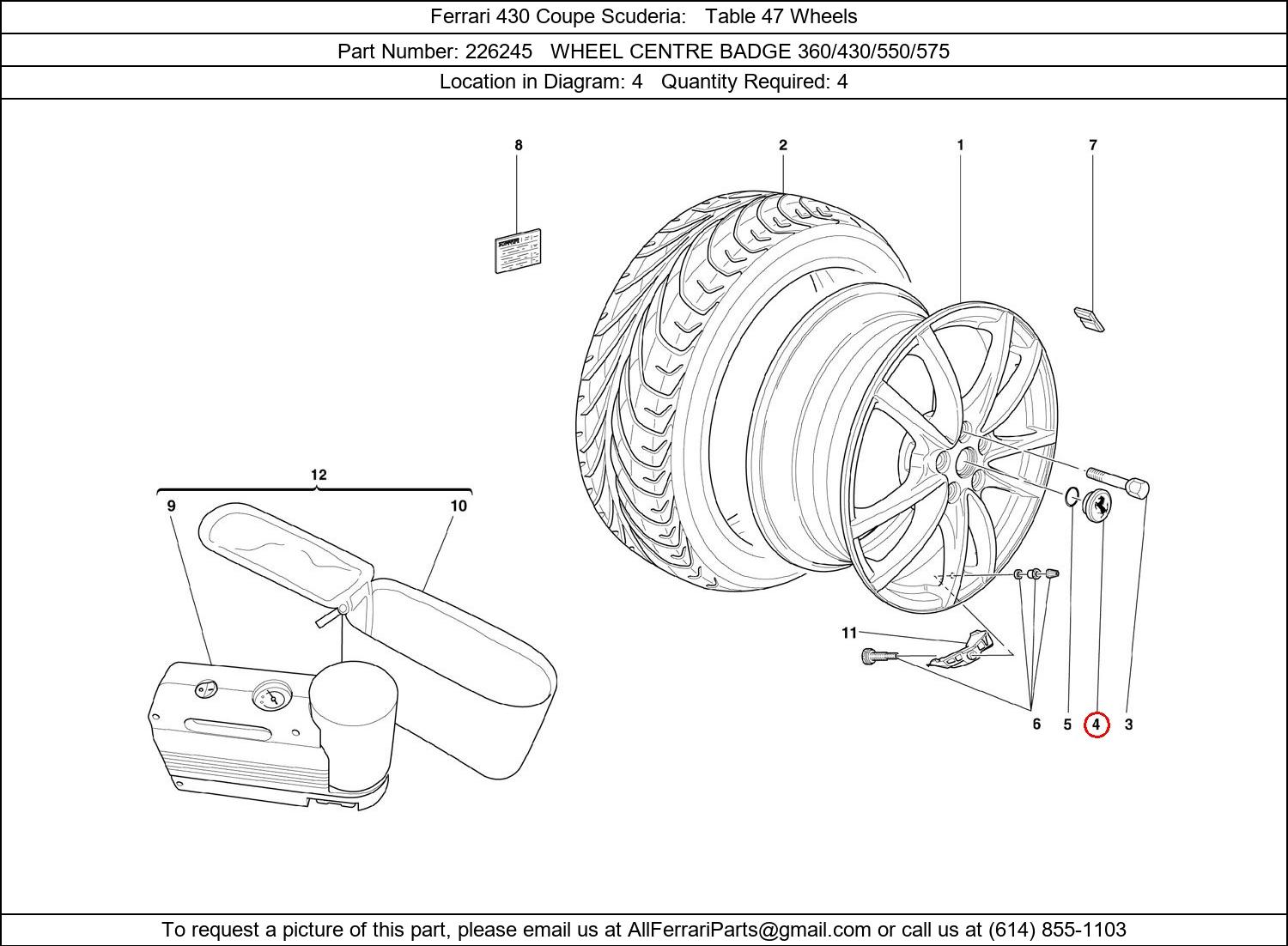 Ferrari Part 226245