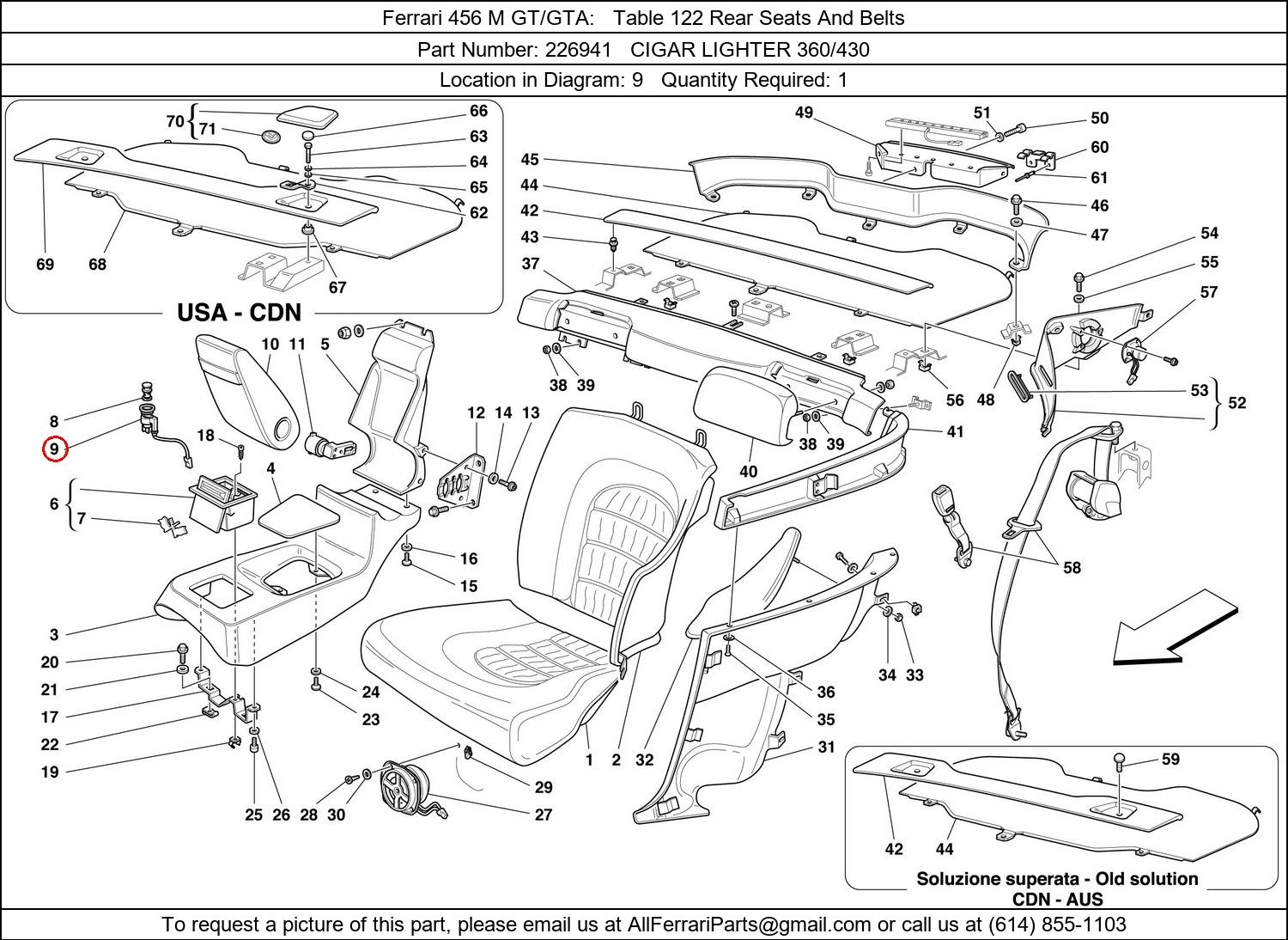 Ferrari Part 226941