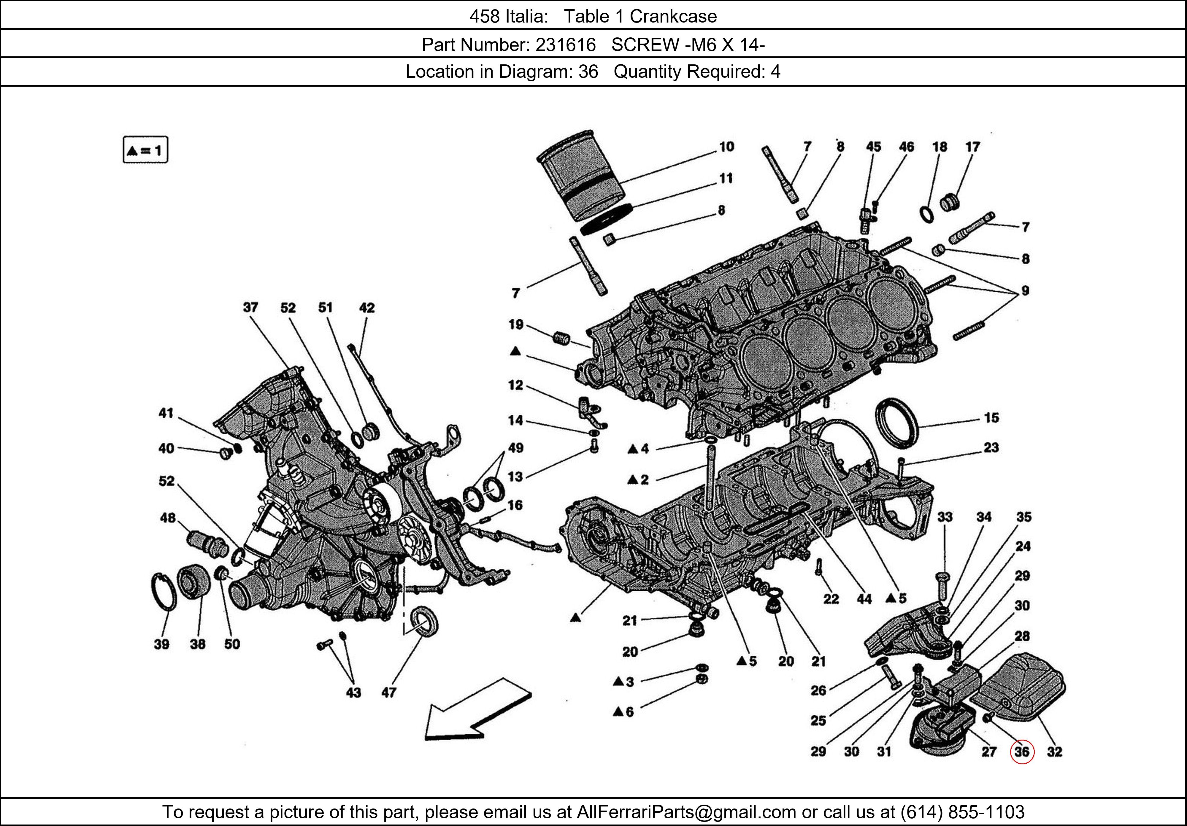 Ferrari Part 231616