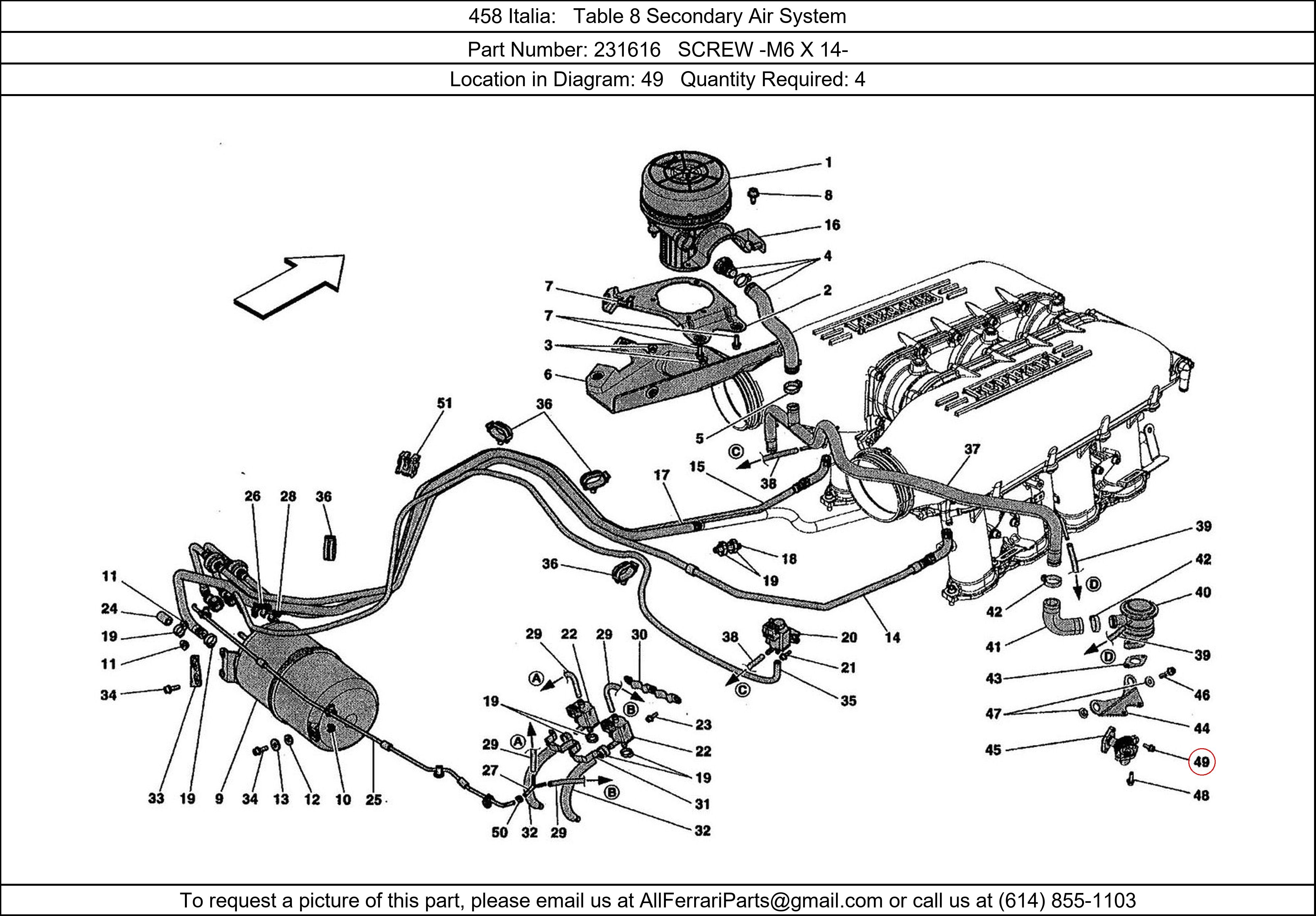 Ferrari Part 231616