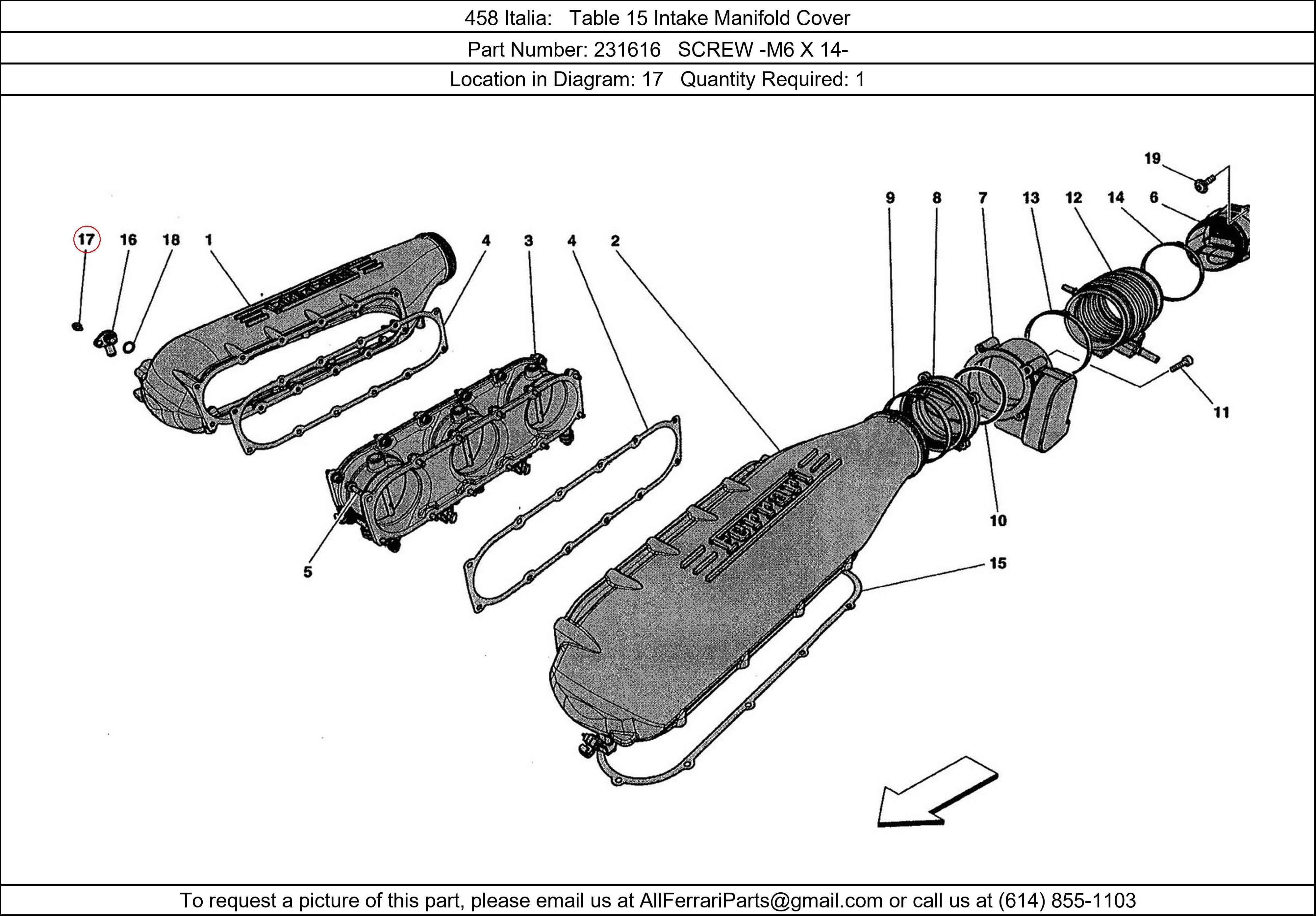 Ferrari Part 231616