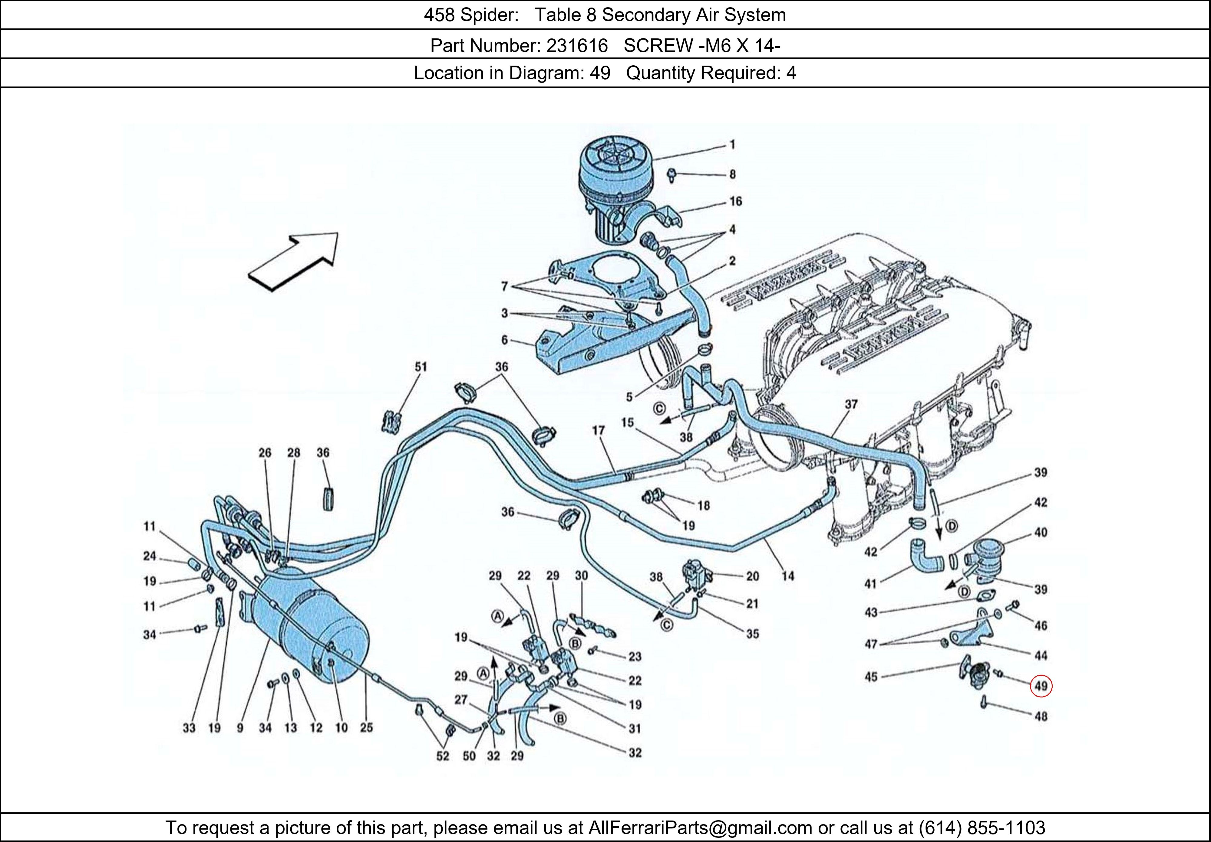 Ferrari Part 231616