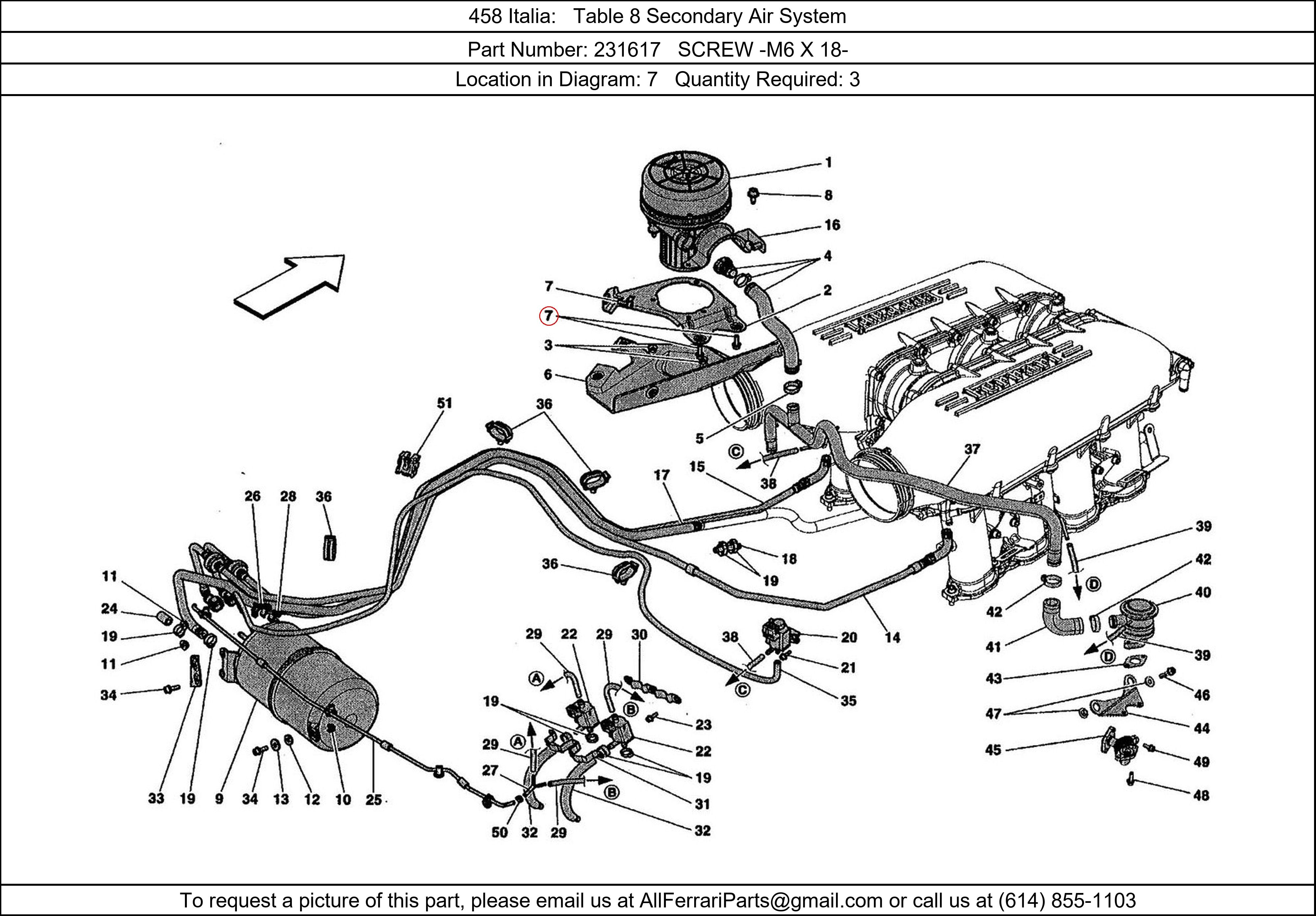 Ferrari Part 231617