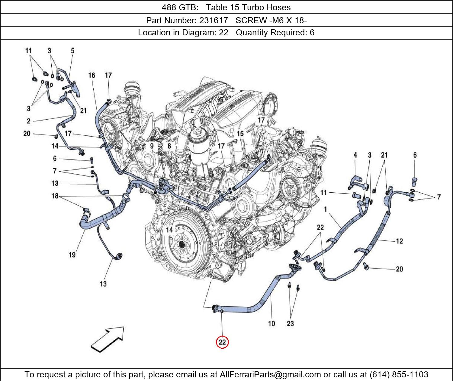 Ferrari Part 231617