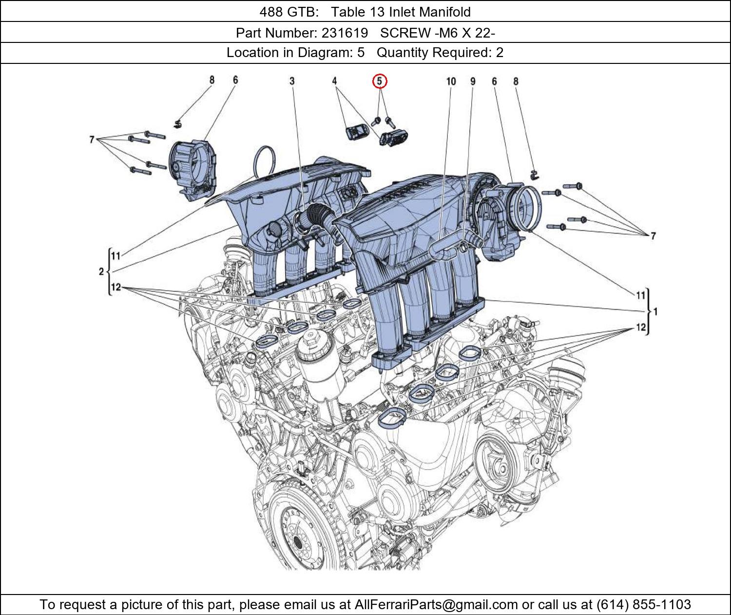 Ferrari Part 231619