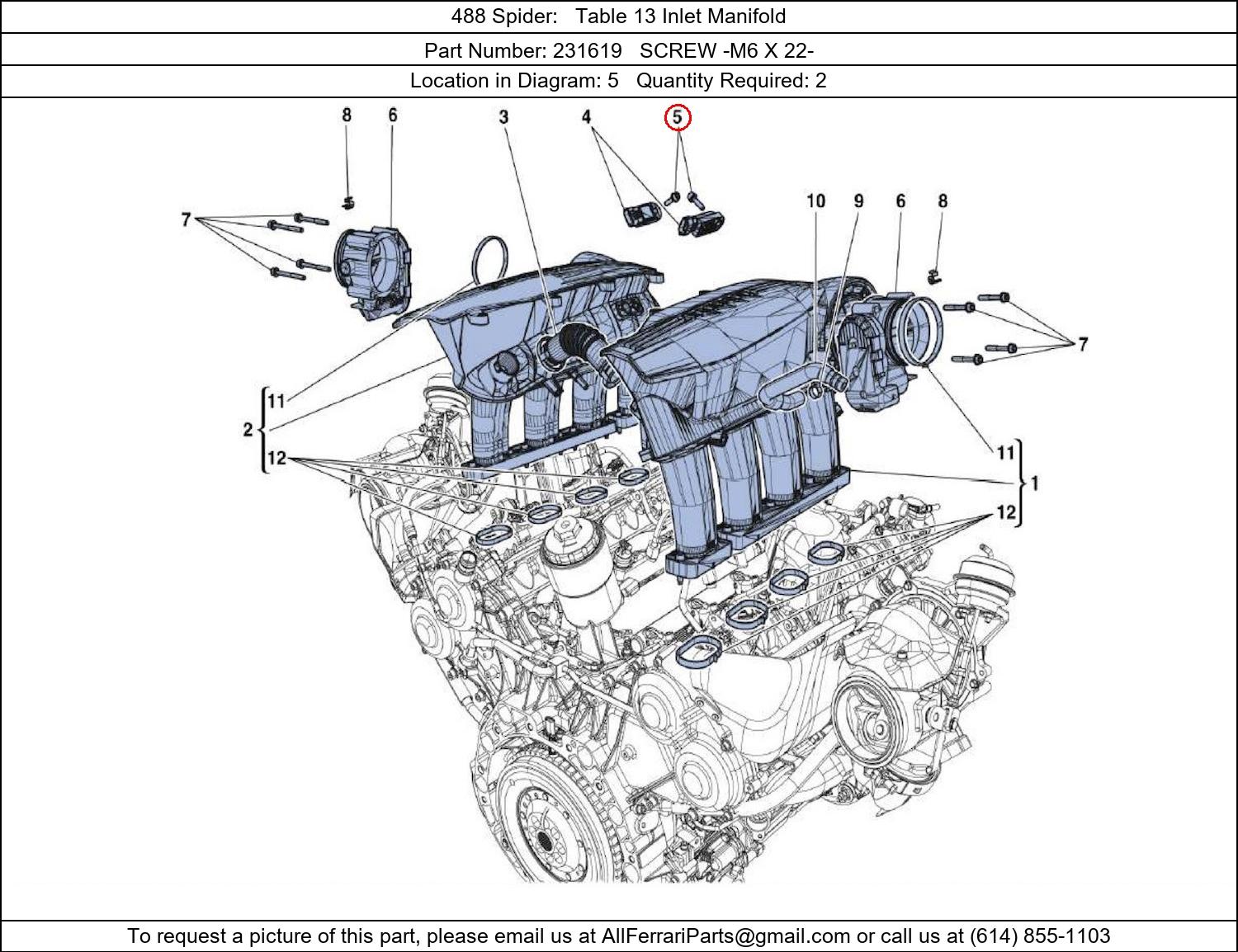 Ferrari Part 231619