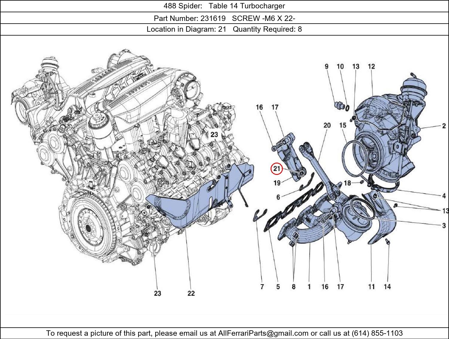 Ferrari Part 231619