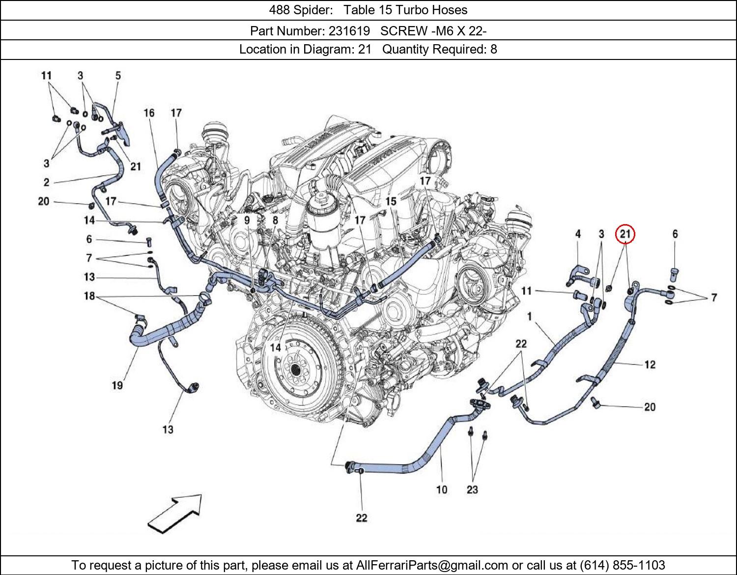 Ferrari Part 231619