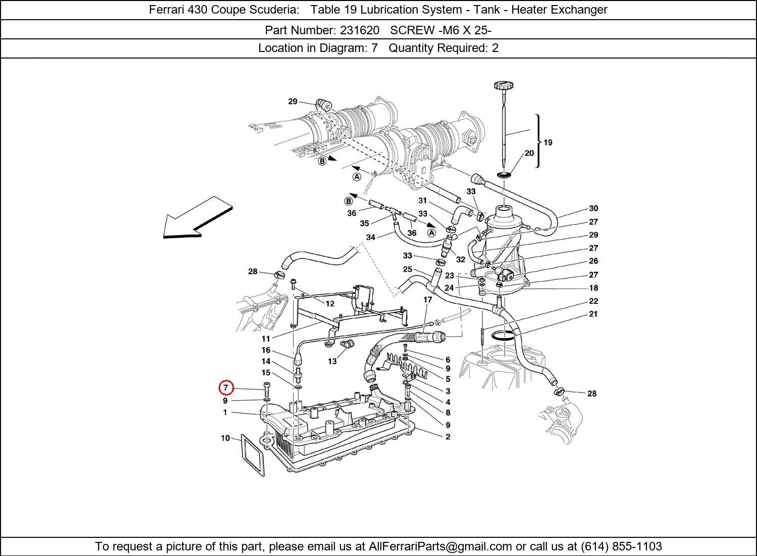 Ferrari Part 231620