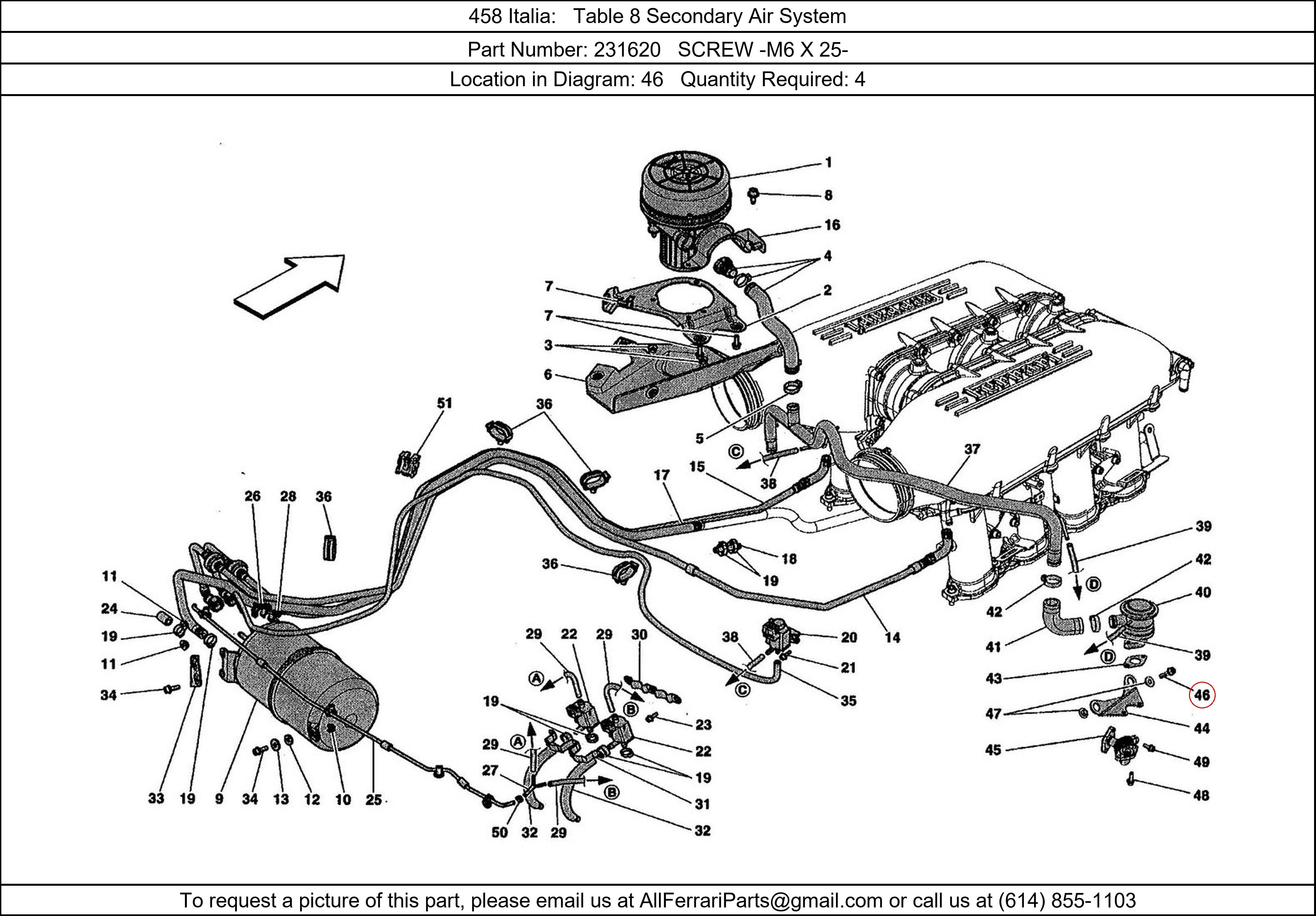 Ferrari Part 231620