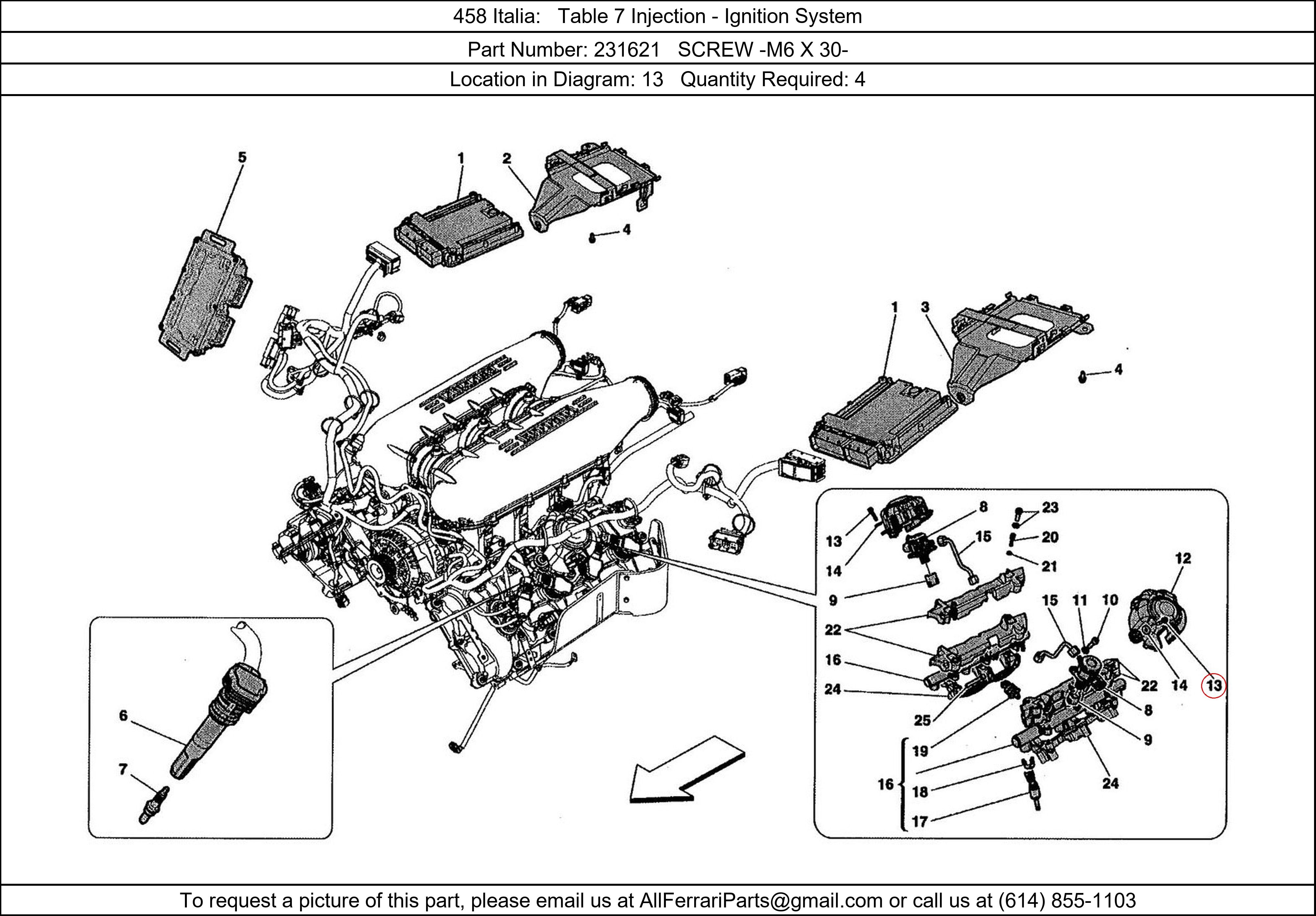 Ferrari Part 231621