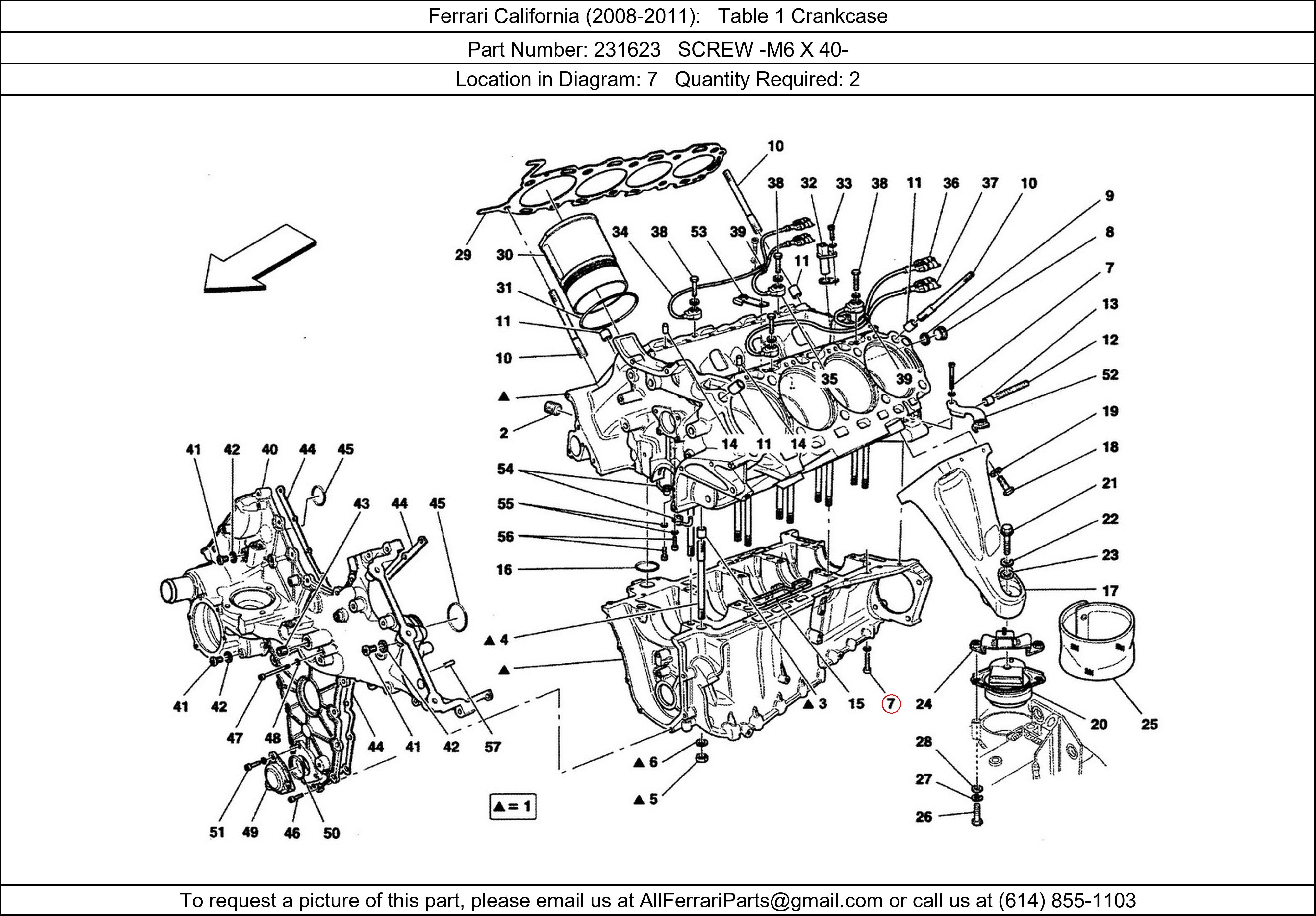 Ferrari Part 231623