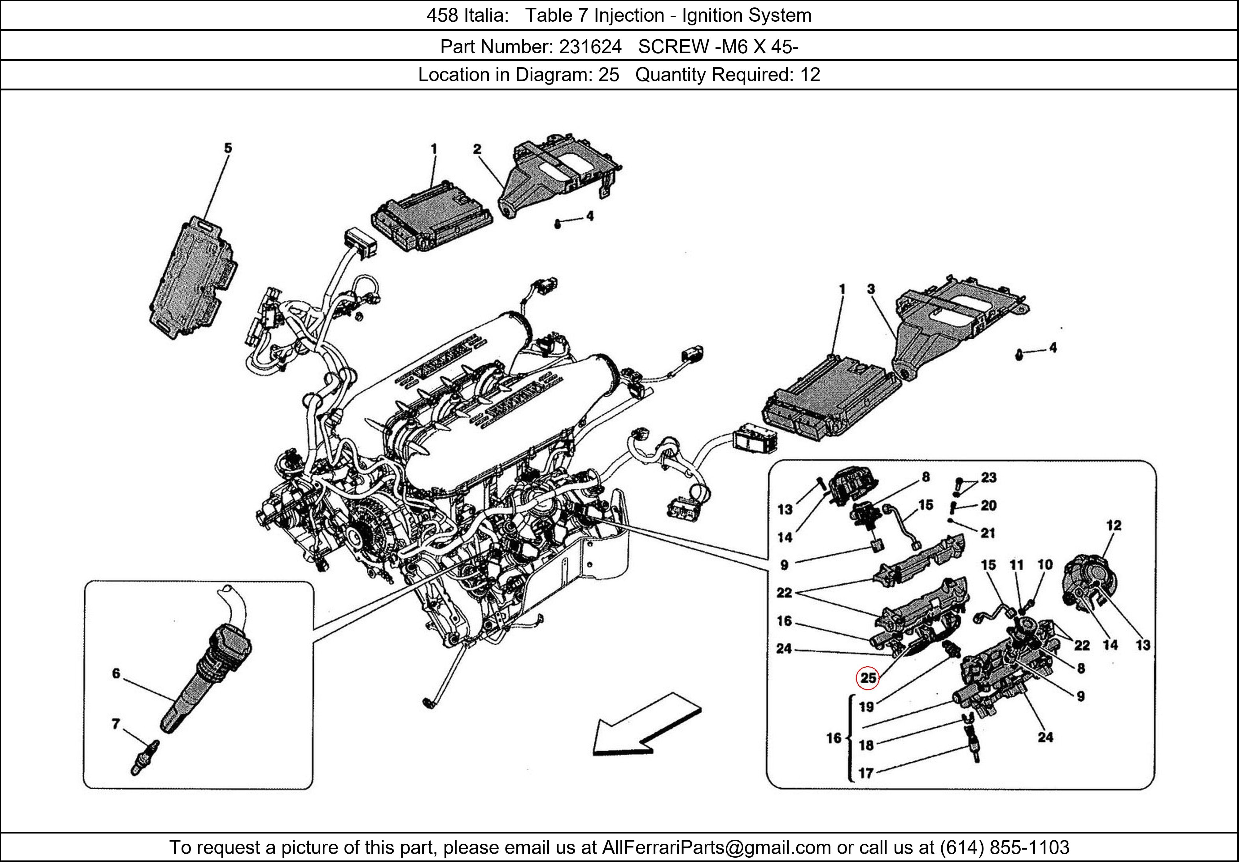 Ferrari Part 231624