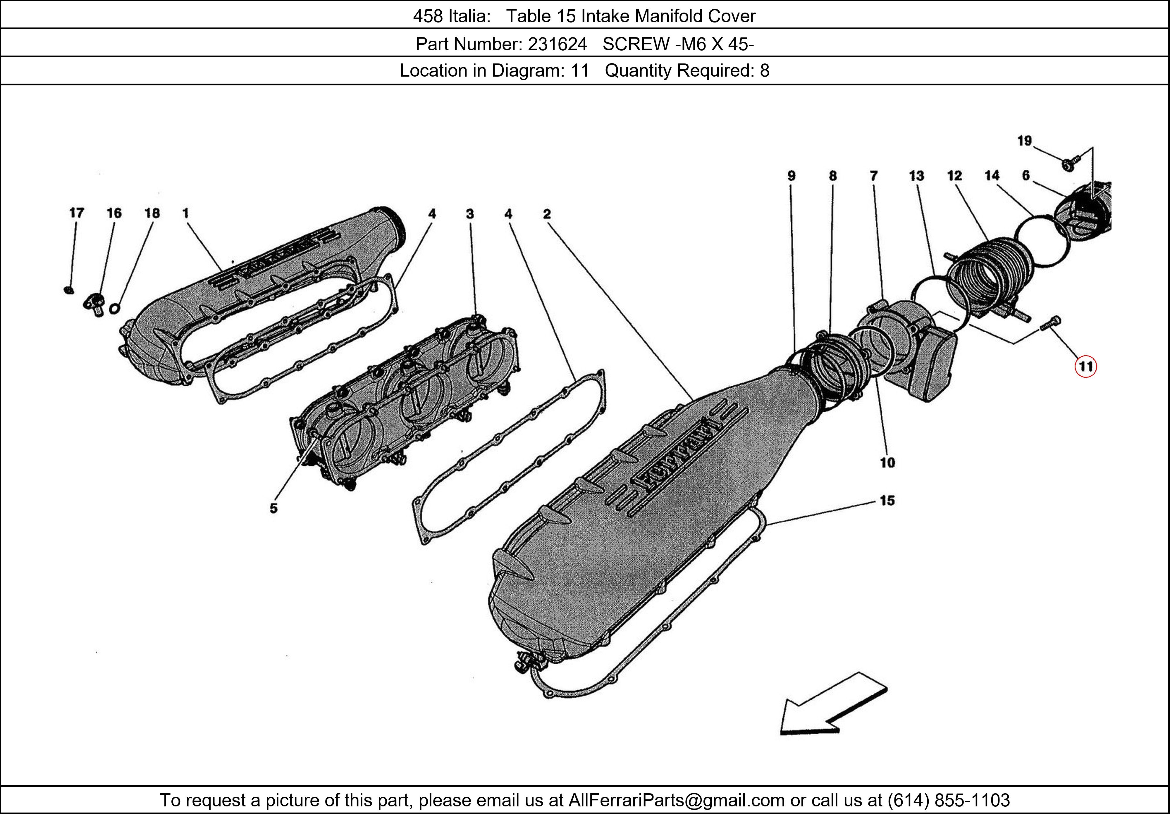 Ferrari Part 231624