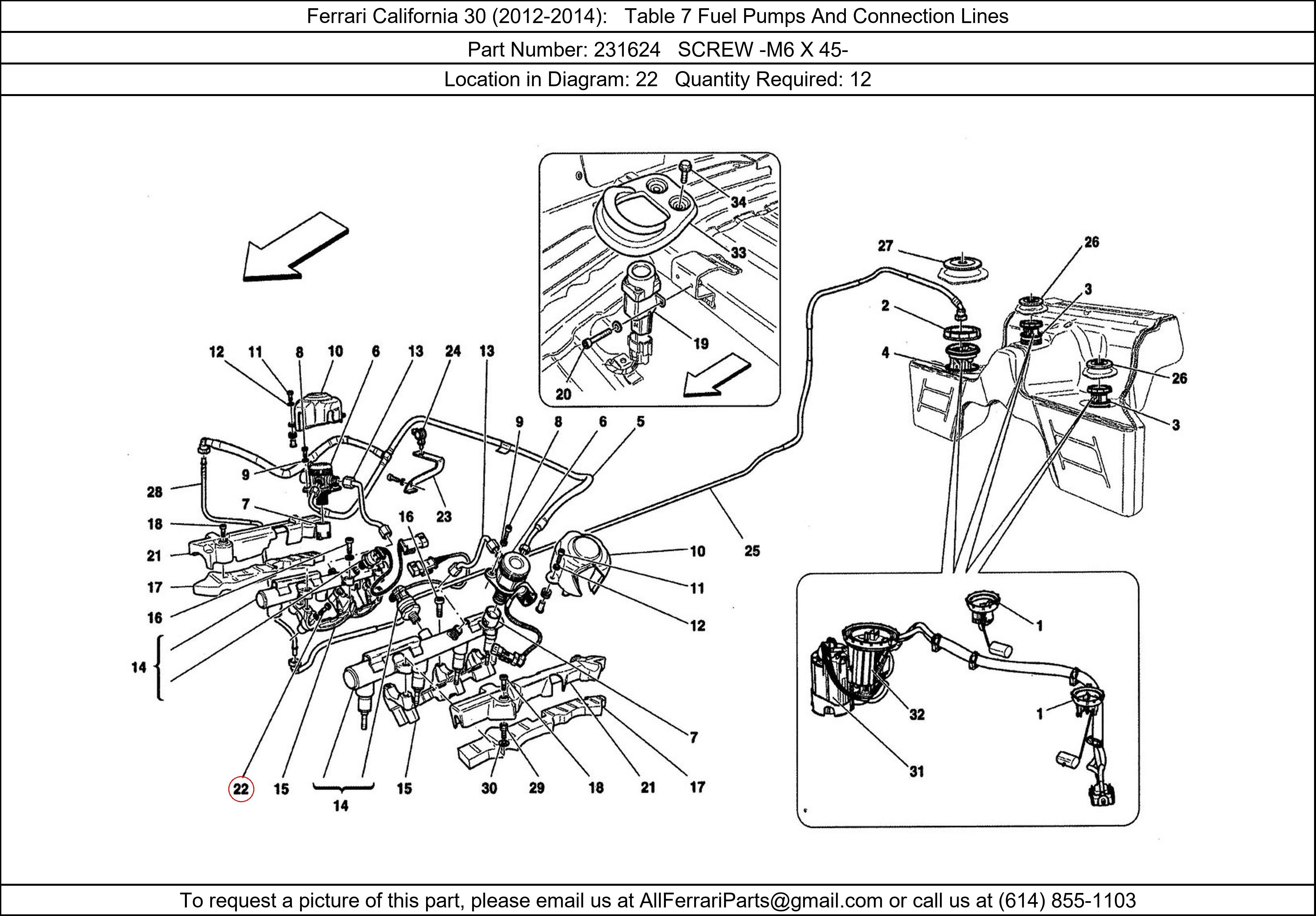 Ferrari Part 231624