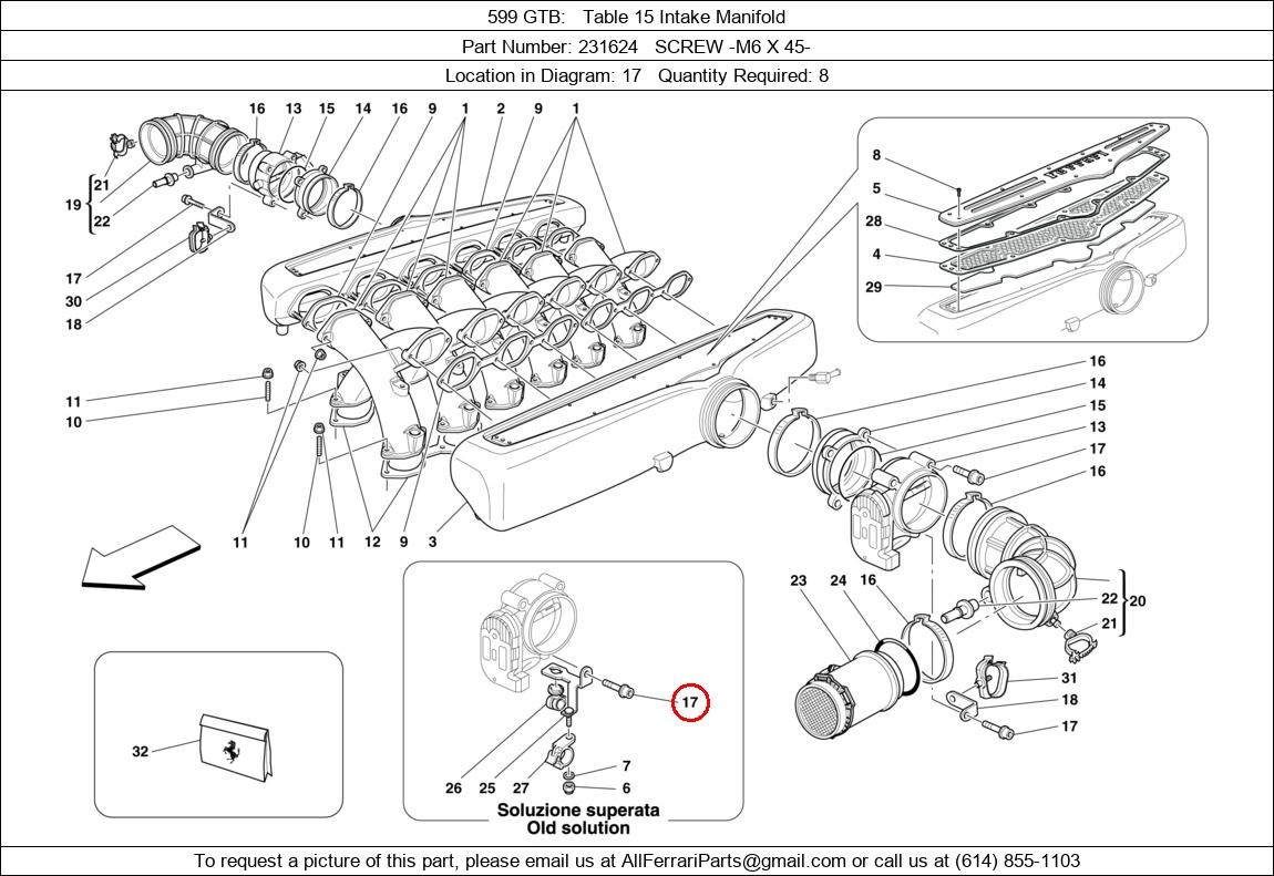 Ferrari Part 231624