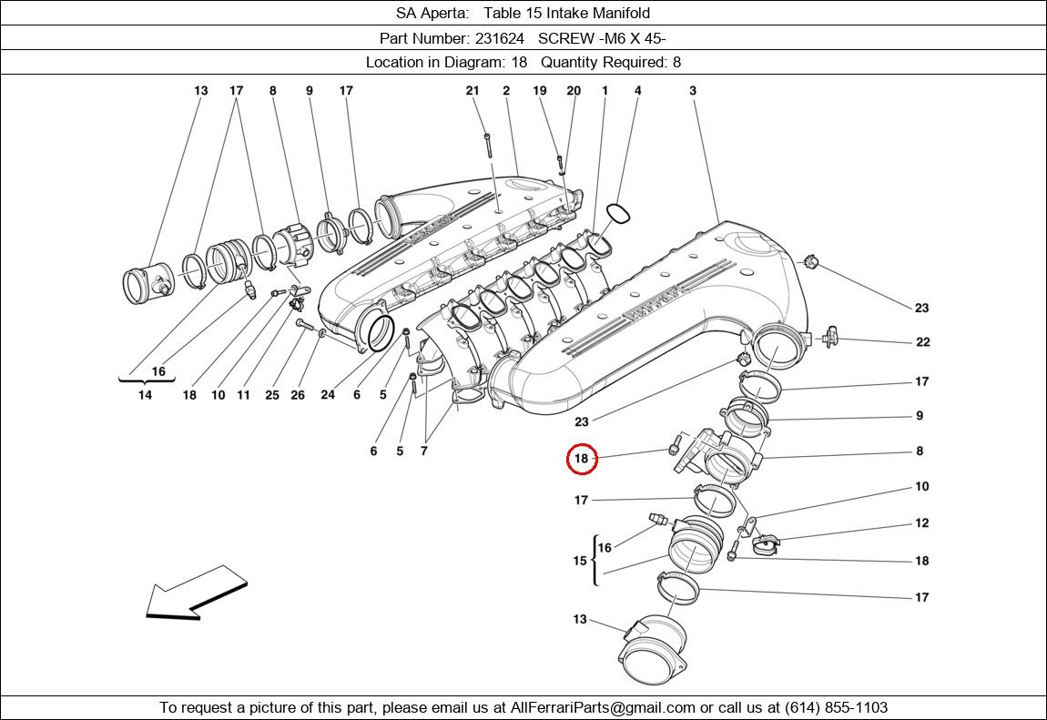 Ferrari Part 231624