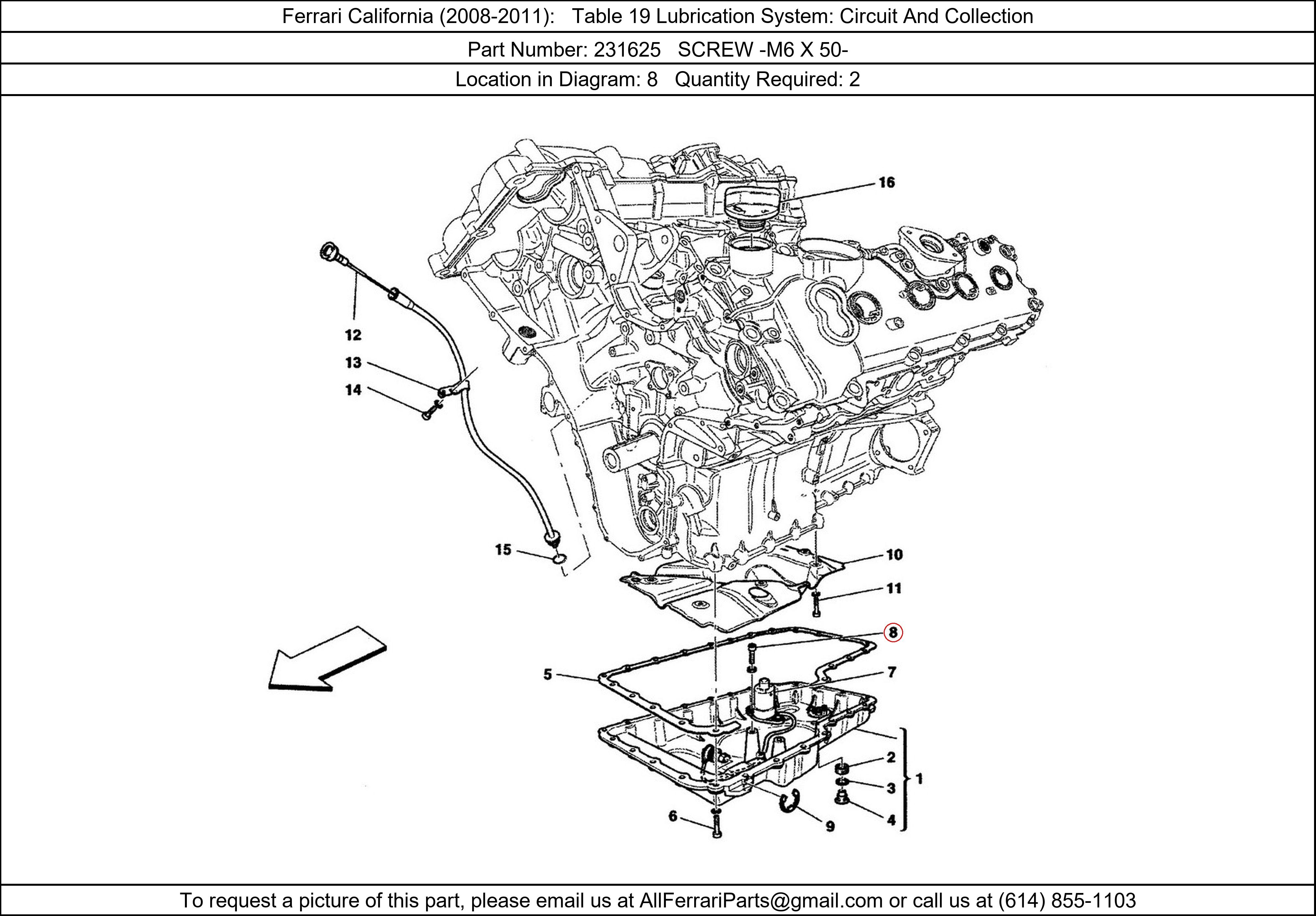 Ferrari Part 231625