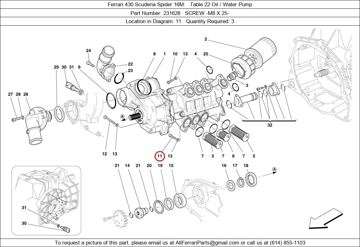 Ferrari Part 231628