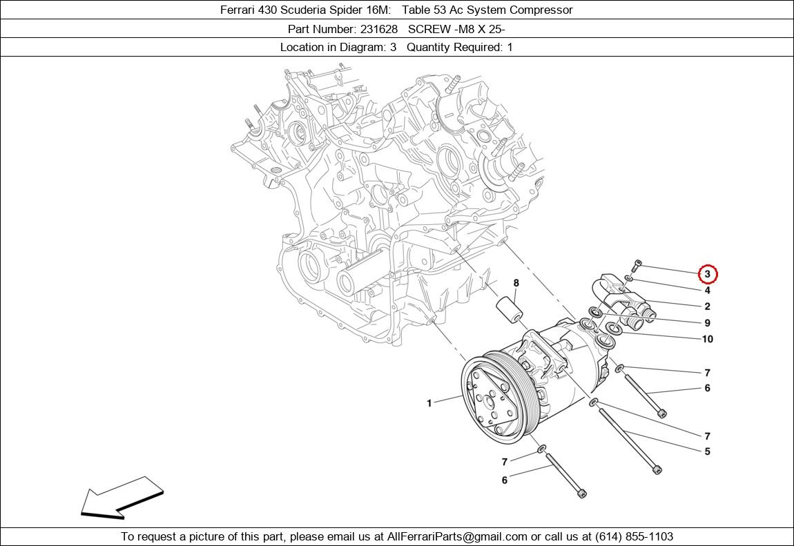 Ferrari Part 231628