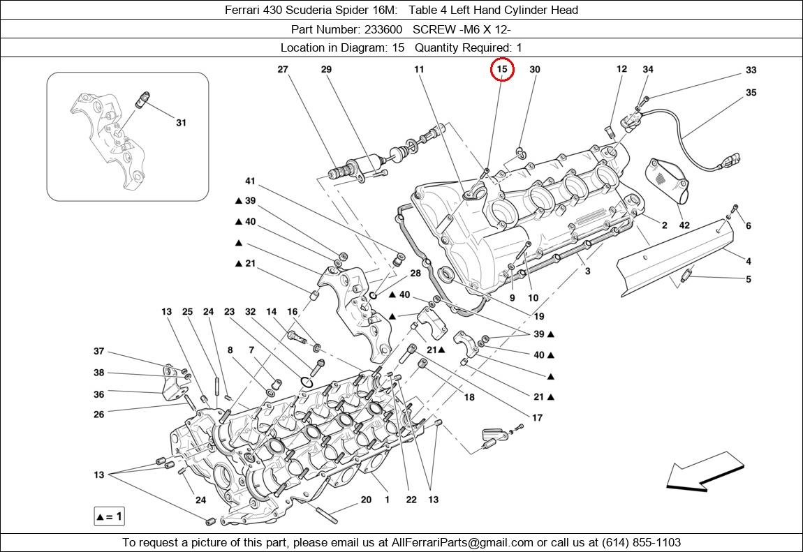 Ferrari Part 233600