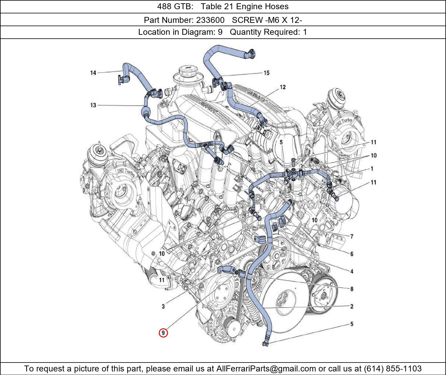 Ferrari Part 233600