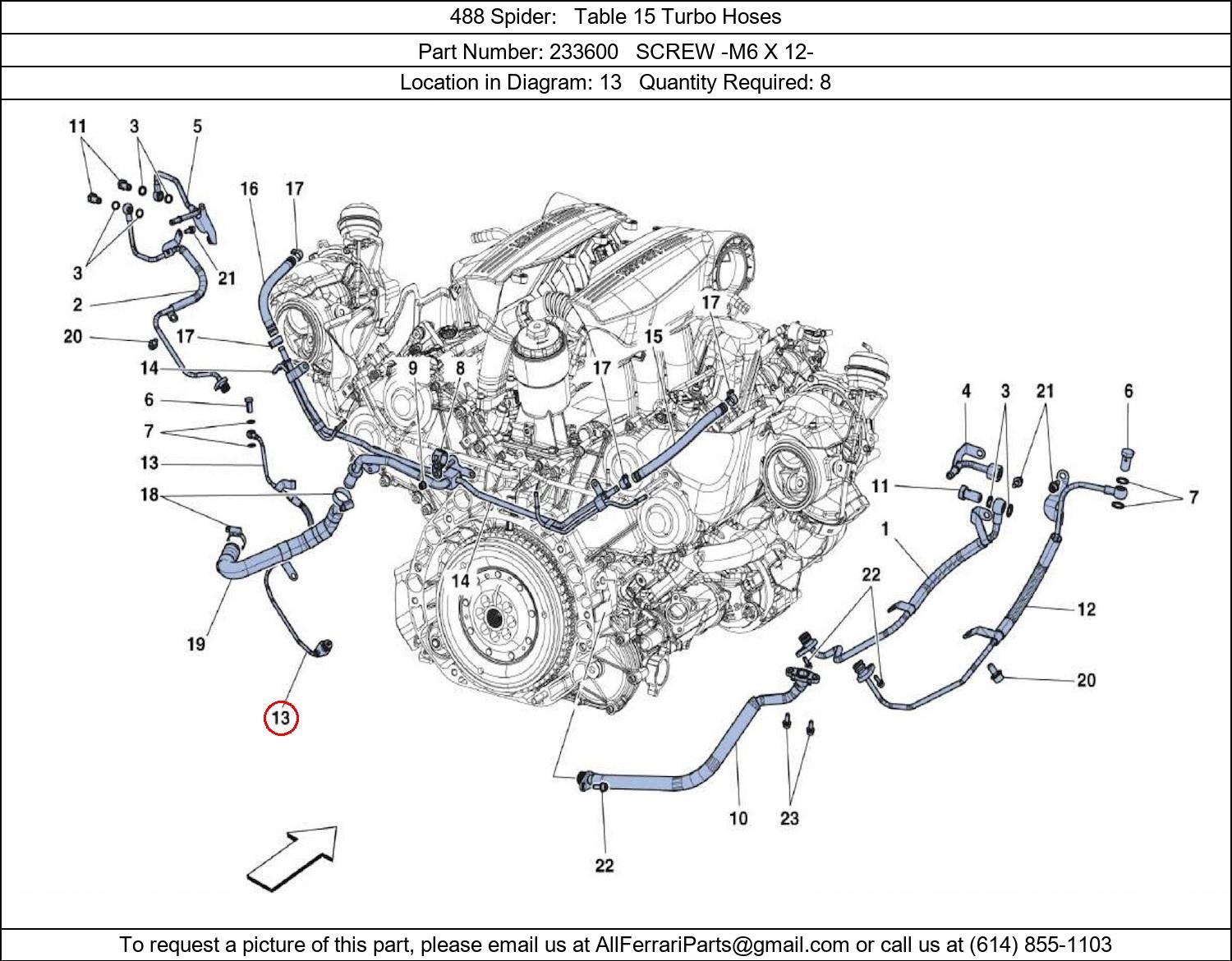 Ferrari Part 233600