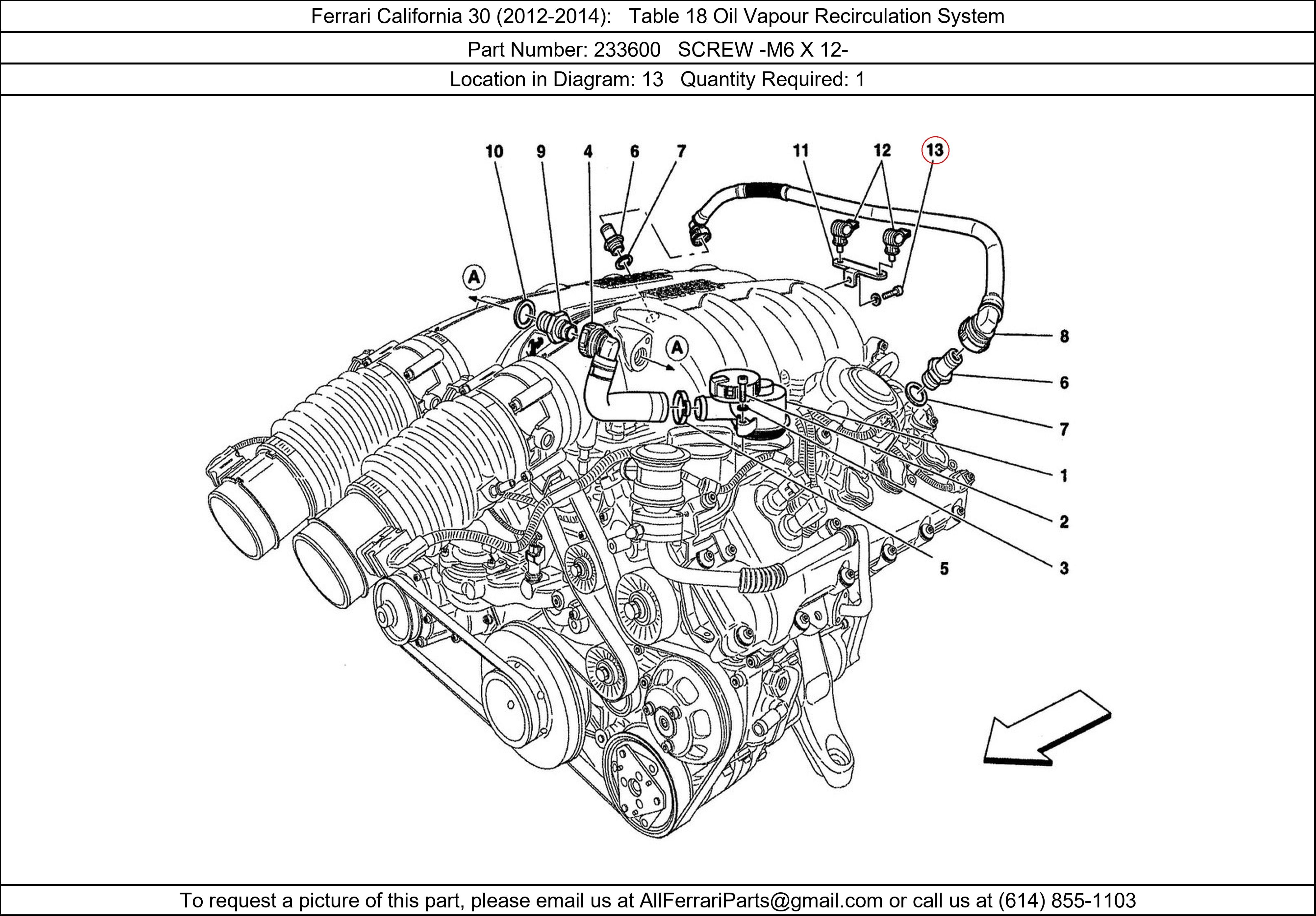 Ferrari Part 233600