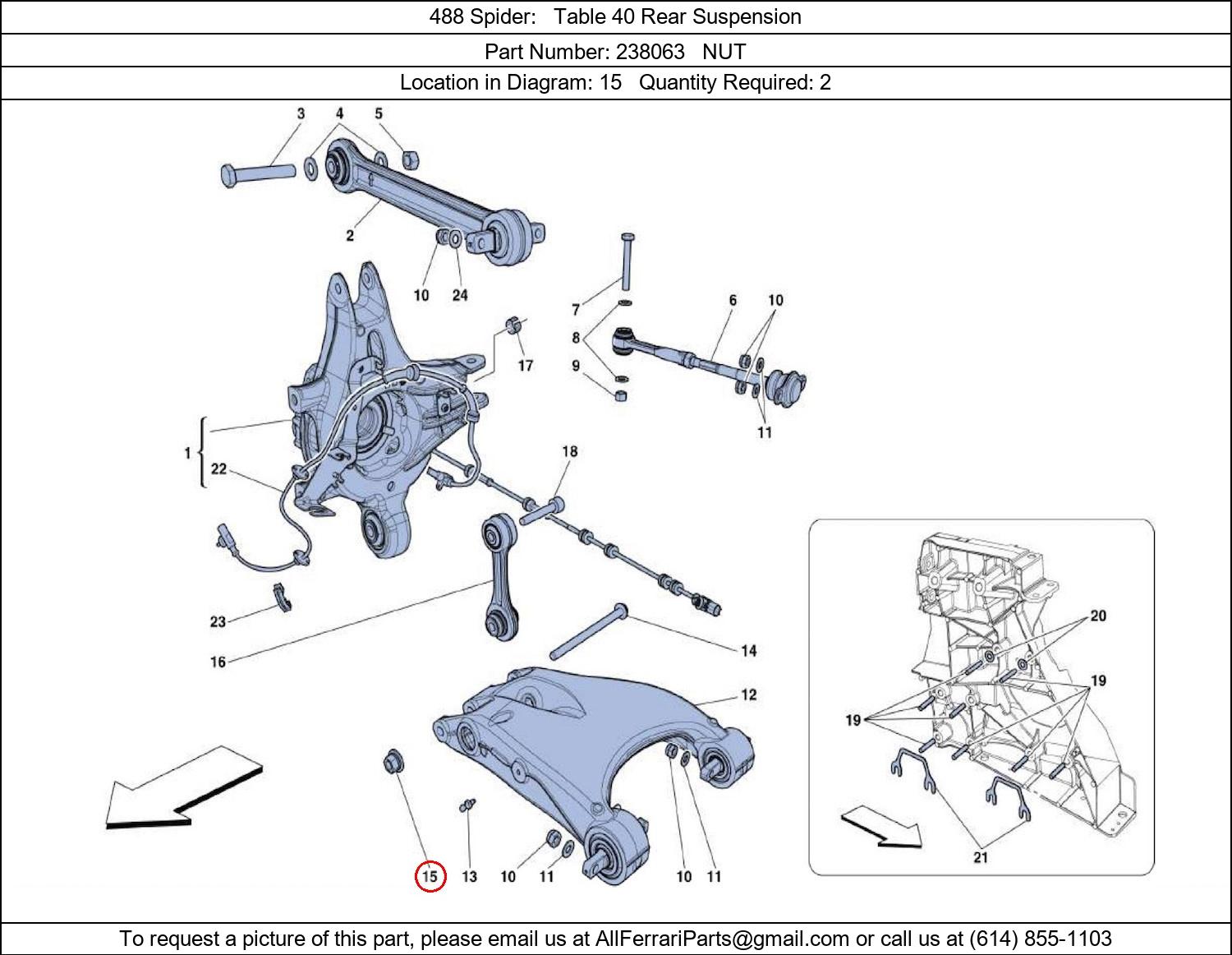 Ferrari Part 238063