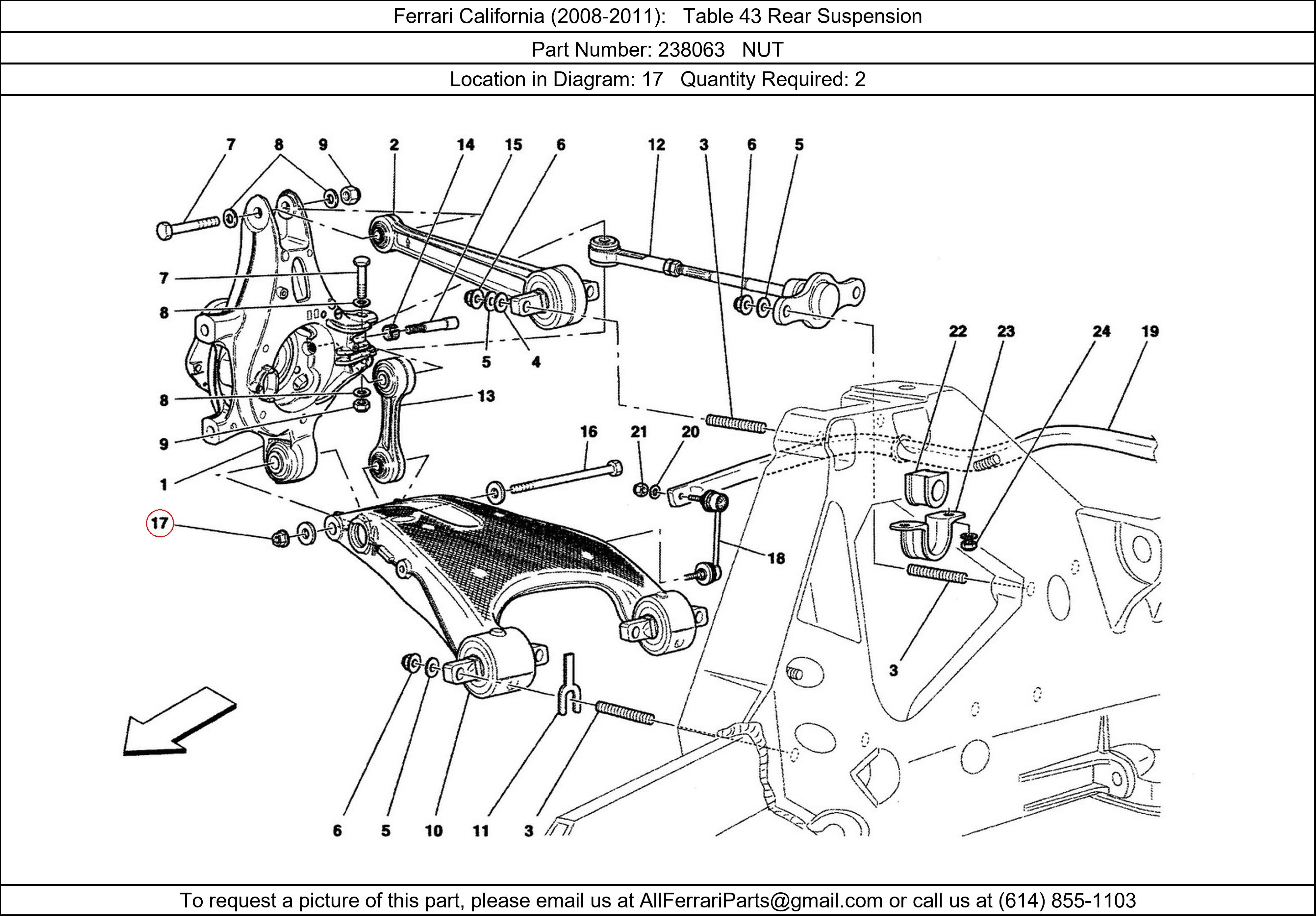 Ferrari Part 238063