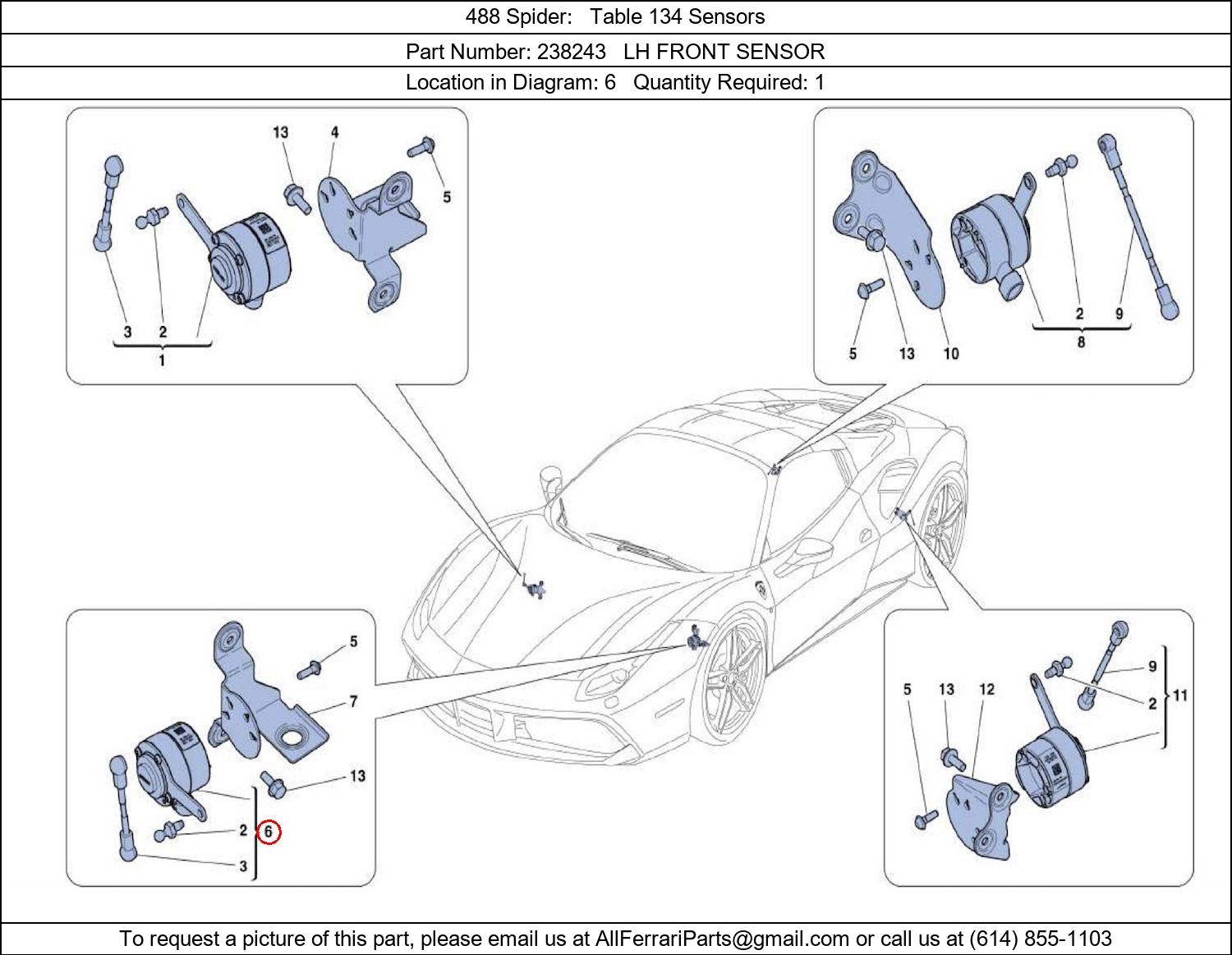 Ferrari Part 238243