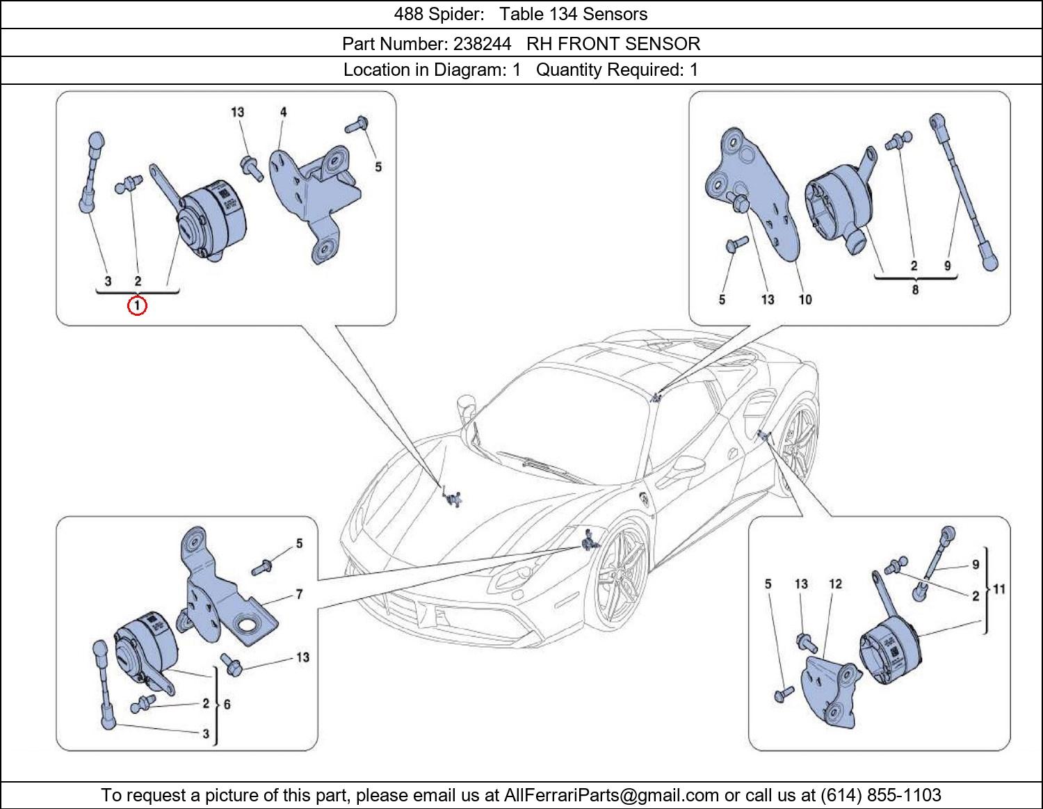 Ferrari Part 238244